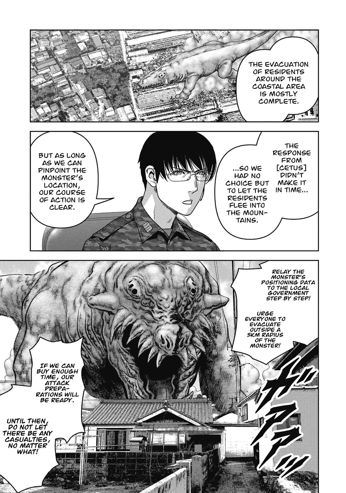 Kaijuu Jieitai Chap 74 - Next Chap 75