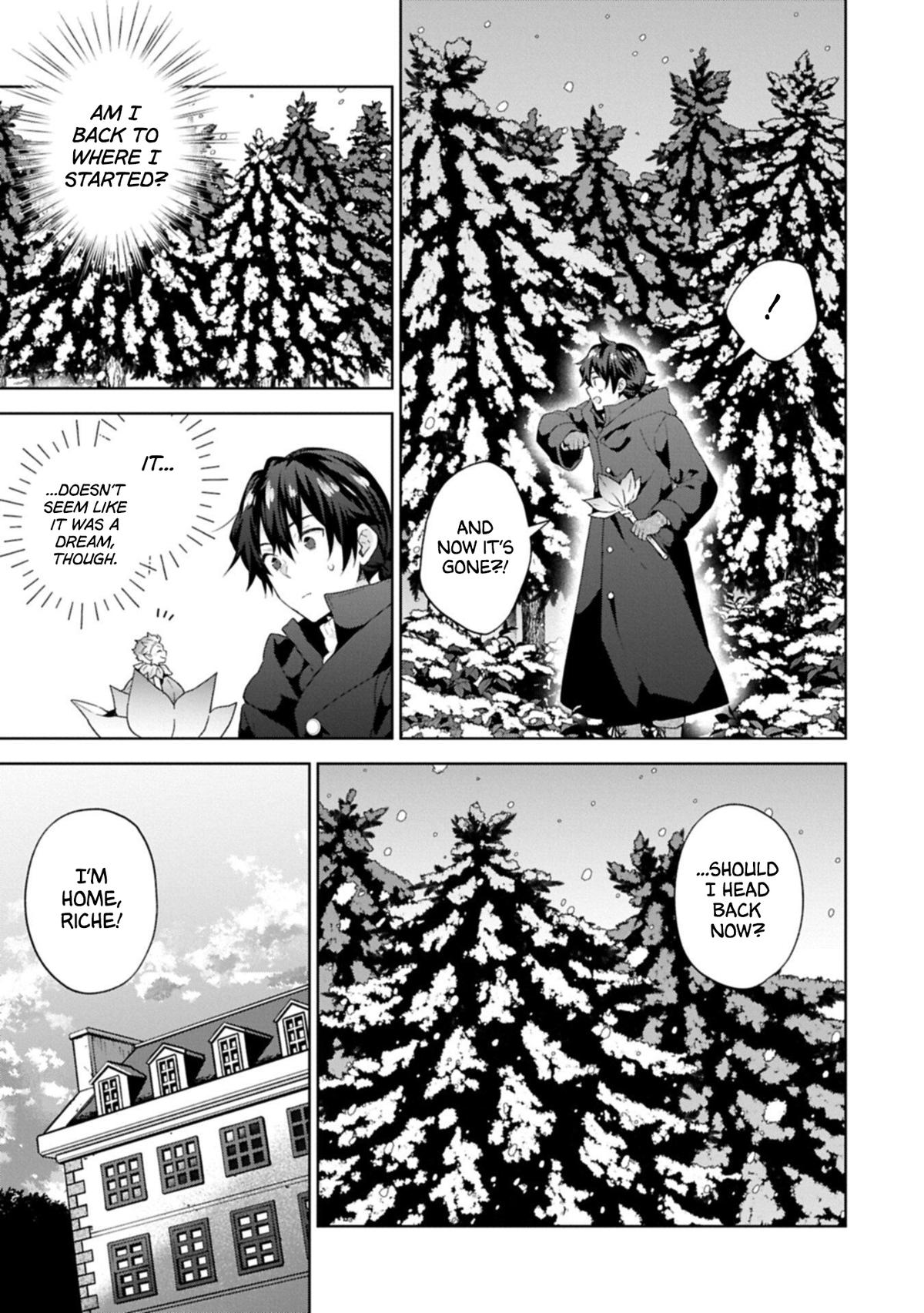 Isekai ni Teni shitara Yama no Naka datta. Handou de Tsuyosa yori mo Kaitekisa wo Erabimashita. Chap 41 - Next Chap 42
