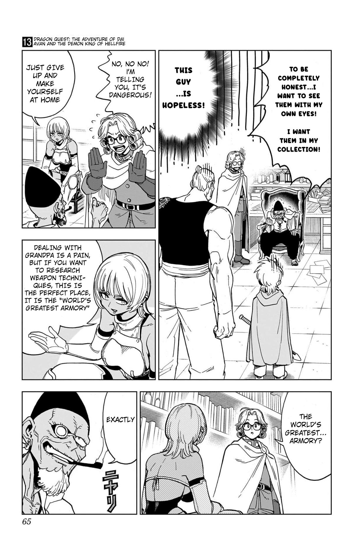 Dragon Quest: Dai no Daibouken - Yuusha Avan to Gokuen no Maou Chap 50 - Next Chap 51