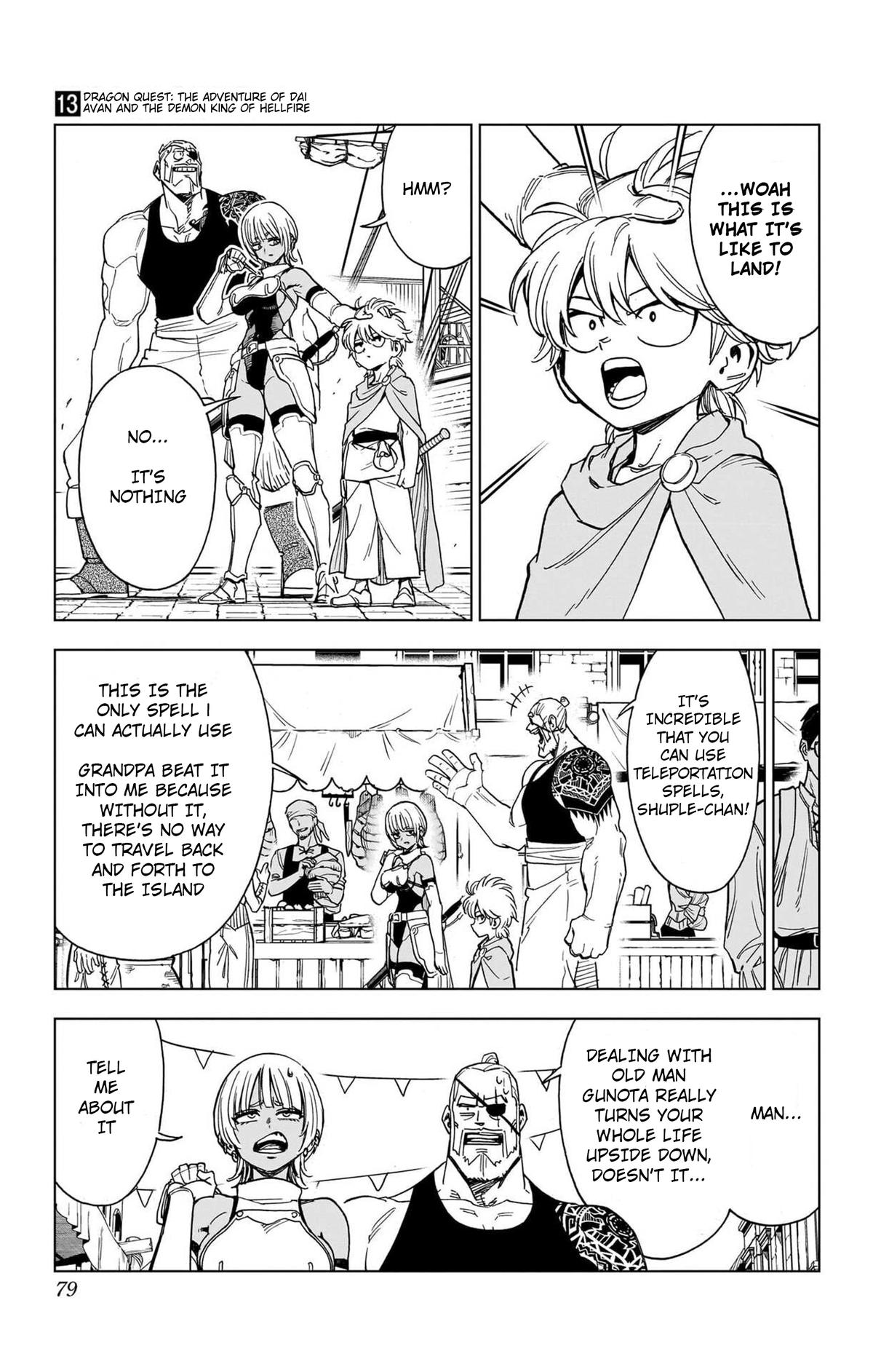 Dragon Quest: Dai no Daibouken - Yuusha Avan to Gokuen no Maou Chap 50 - Next Chap 51