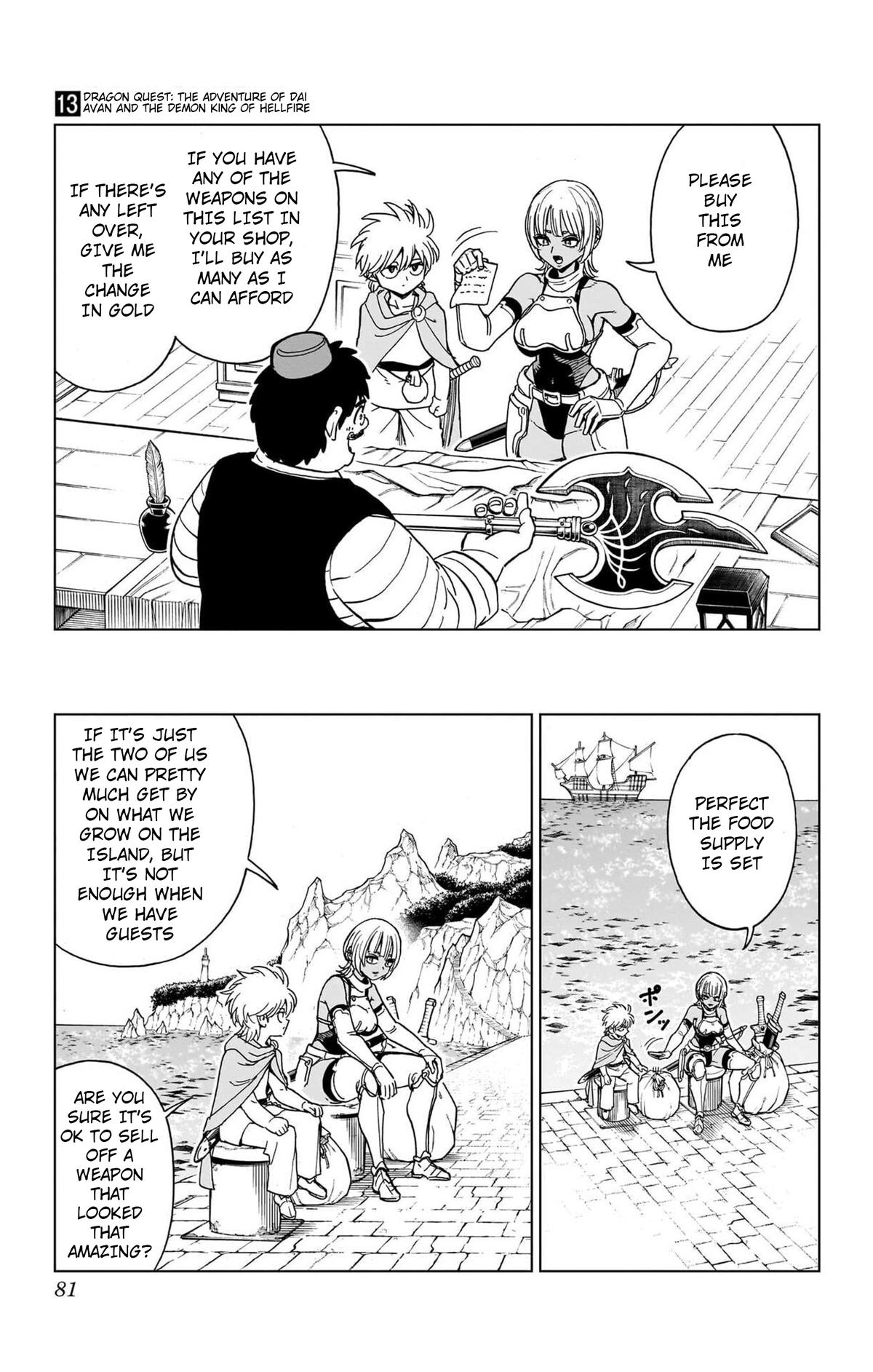 Dragon Quest: Dai no Daibouken - Yuusha Avan to Gokuen no Maou Chap 50 - Next Chap 51