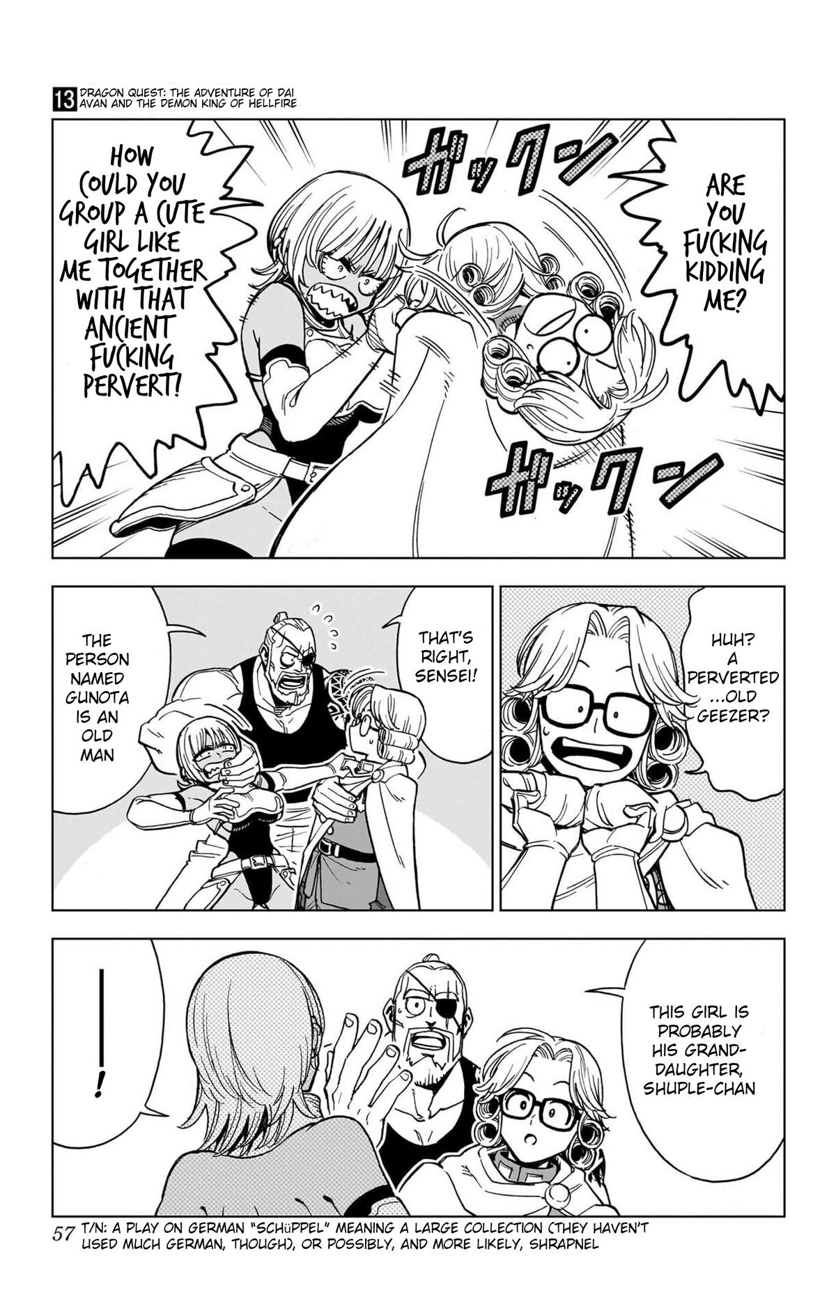 Dragon Quest: Dai no Daibouken - Yuusha Avan to Gokuen no Maou Chap 50 - Next Chap 51