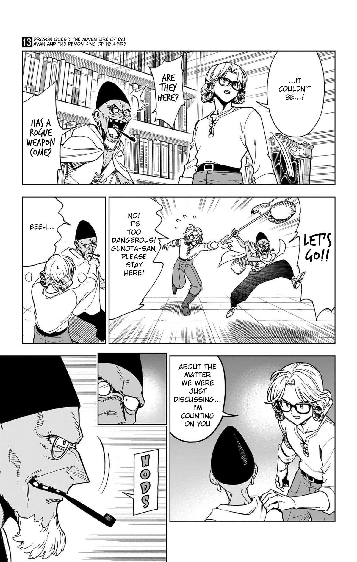 Dragon Quest: Dai no Daibouken - Yuusha Avan to Gokuen no Maou Chap 51 - Next Chap 52