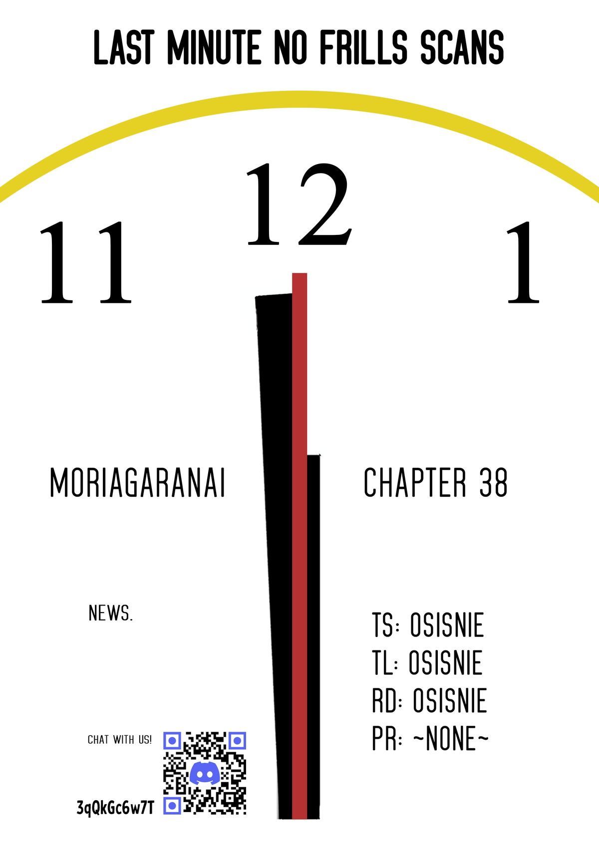 Moriagaranai Date Chap 38 - Next Chap 39