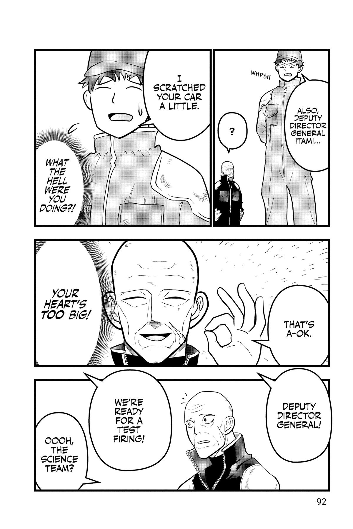 Kaijuu 8-gou: Relax Chap 8 - Next Chap 9