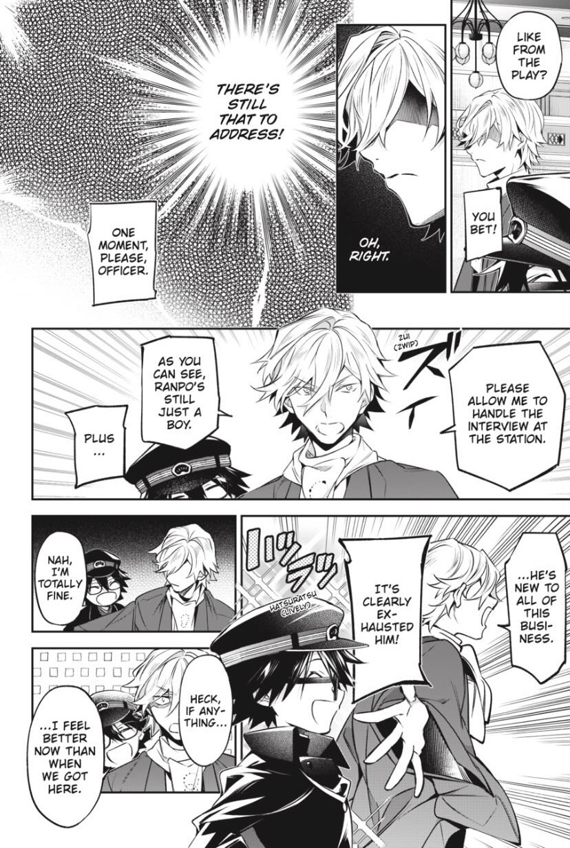 Bungou Stray Dogs: Tanteisha Setsuritsu Hiwa Chap 15 - Next Chap 16