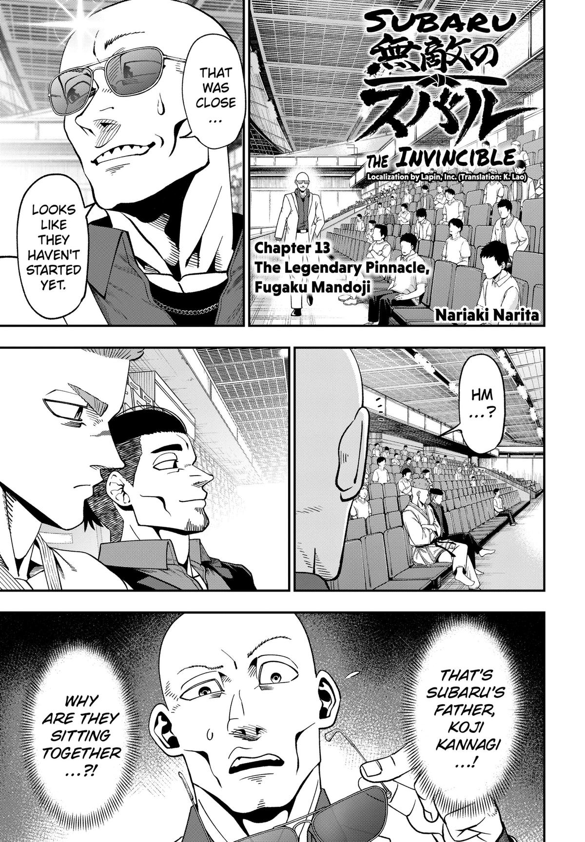 Muteki no Subaru Chap 13 - Next Chap 14