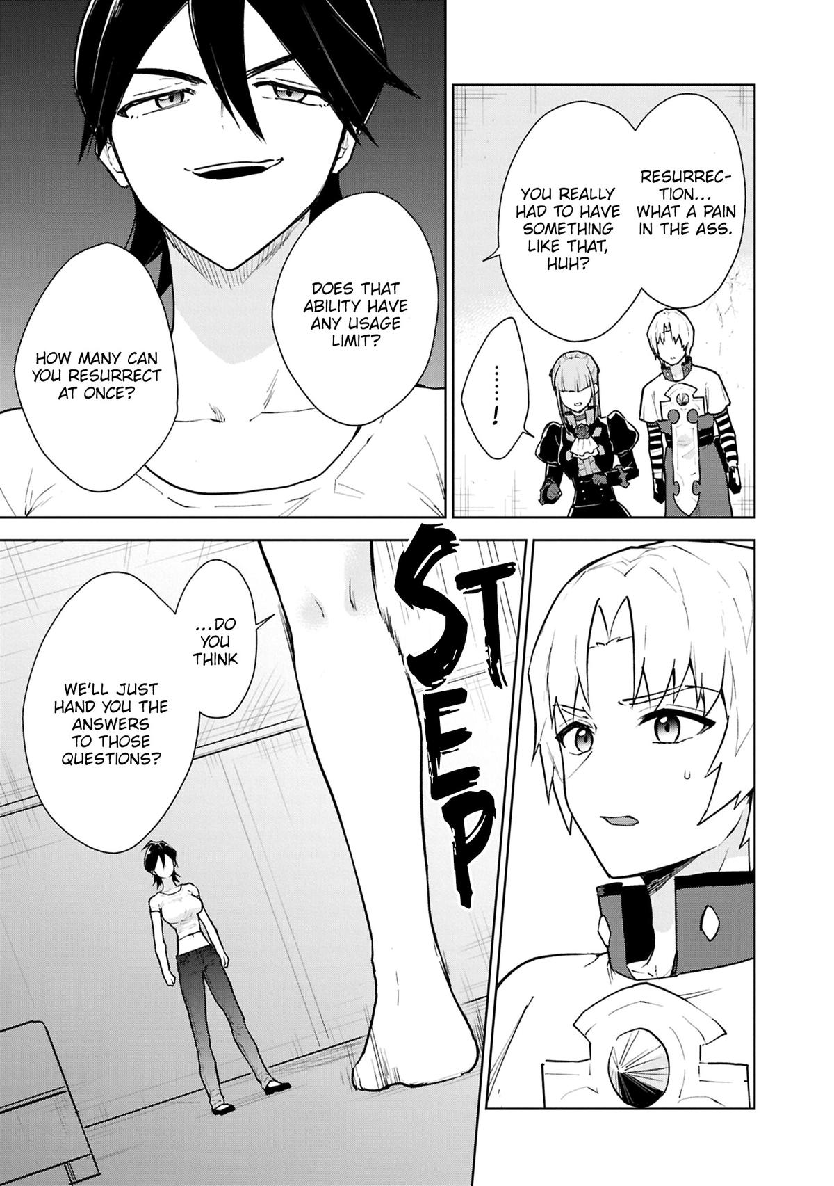Cheat Skill Shisha Sosei ga Kakusei shite, Inishie no Maougun wo Fukkatsu Sasete Shimaimashita: Daremo Shinasenai Saikyou Healer Chap 52 - Next Chap 53