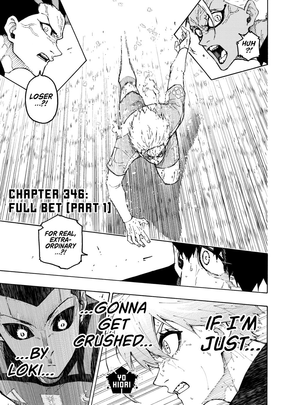 Blue Lock English version Chap 346 - Next Chap 347