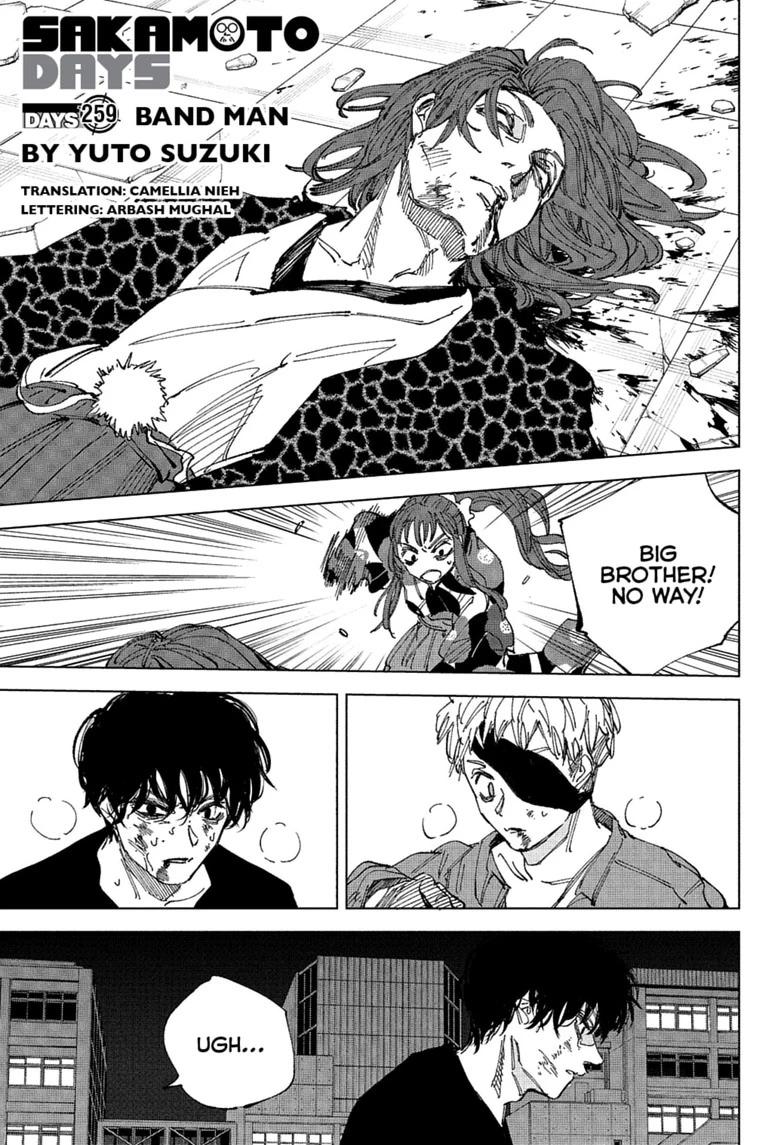 SAKAMOTO DAYS English Chap 259 - Next Chap 260