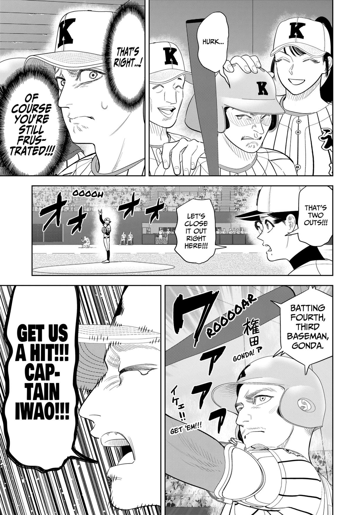 San-kyuu Pitch Chap 45 - Next Chap 46