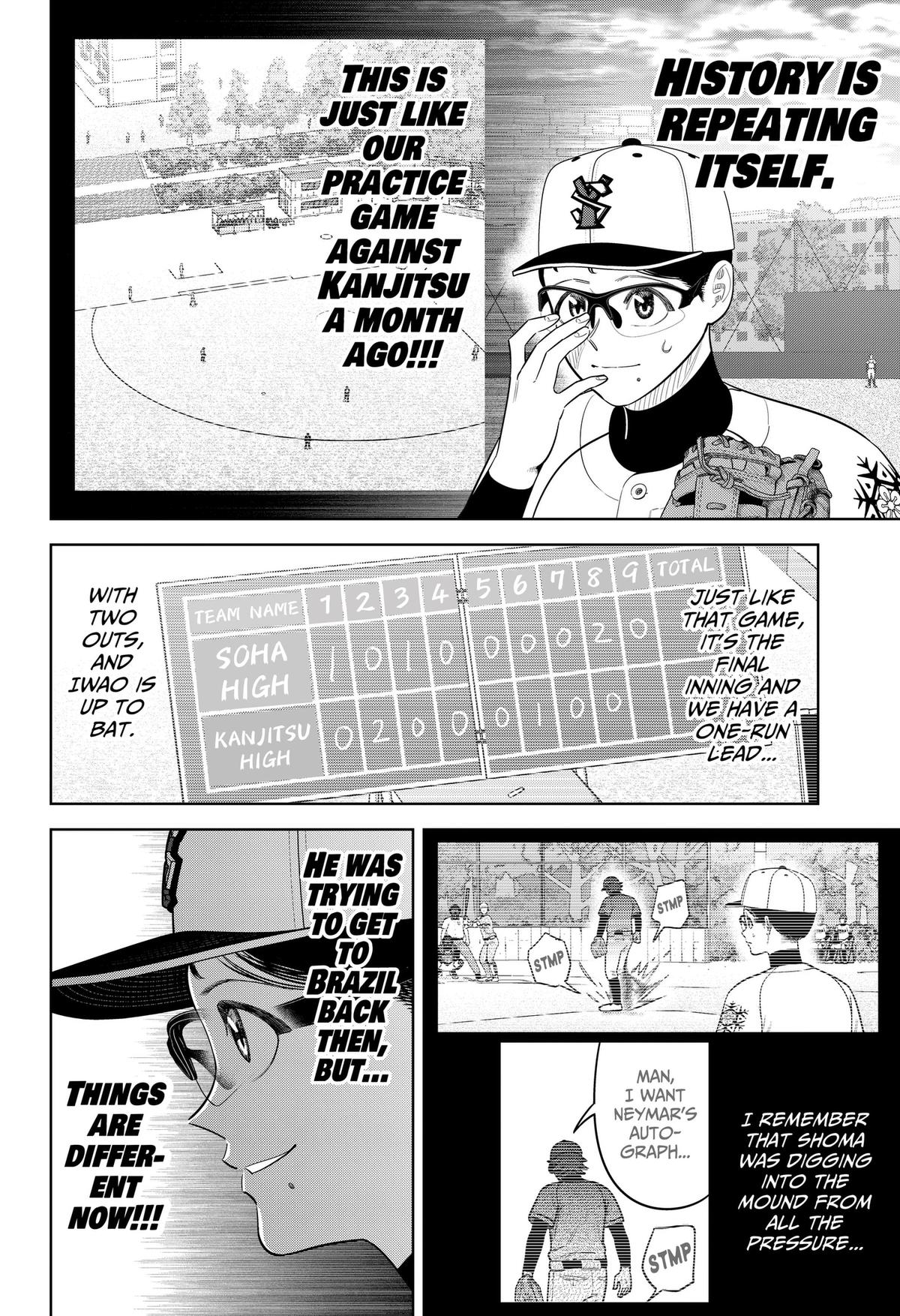 San-kyuu Pitch Chap 45 - Next Chap 46