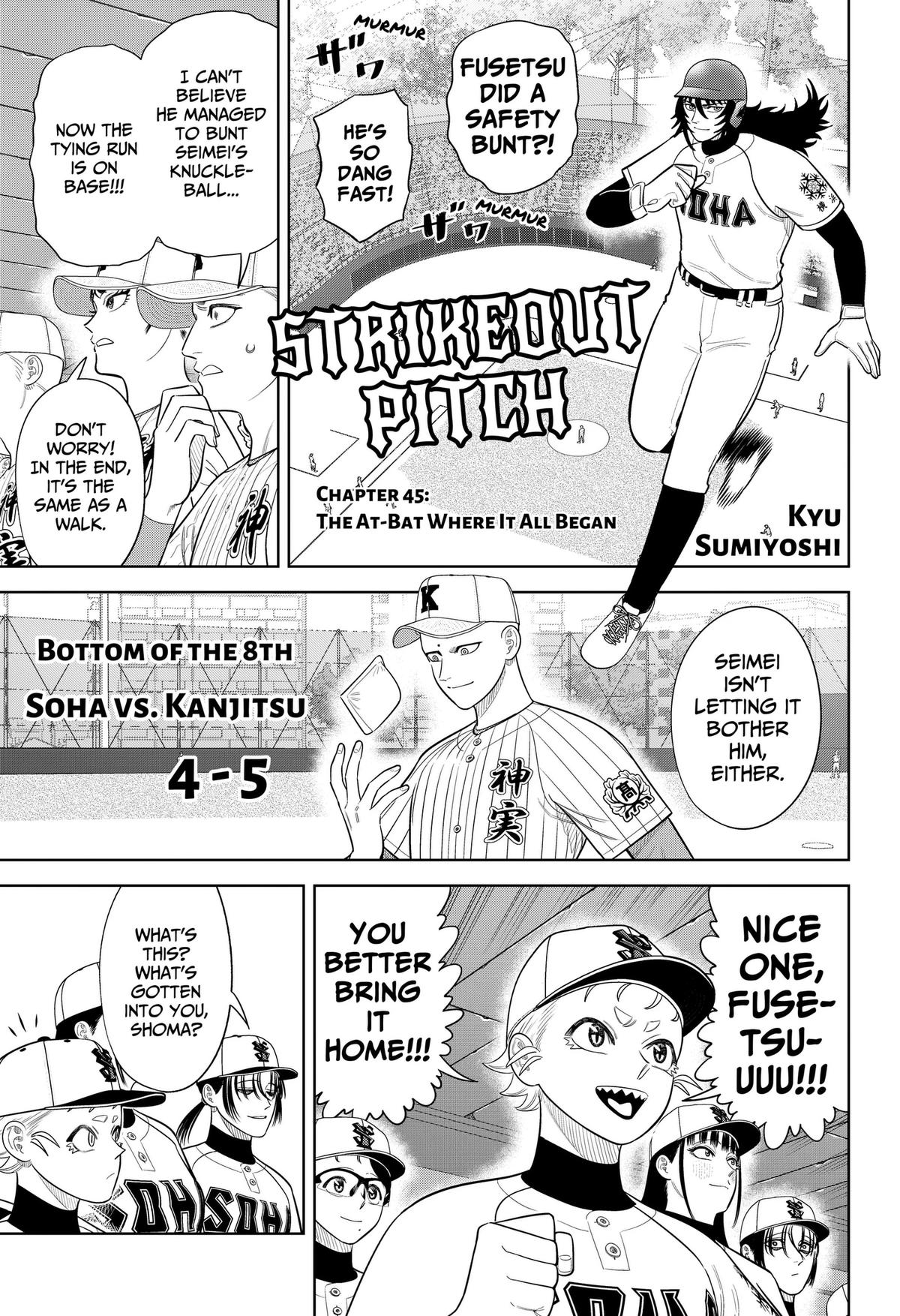 San-kyuu Pitch Chap 45 - Next Chap 46