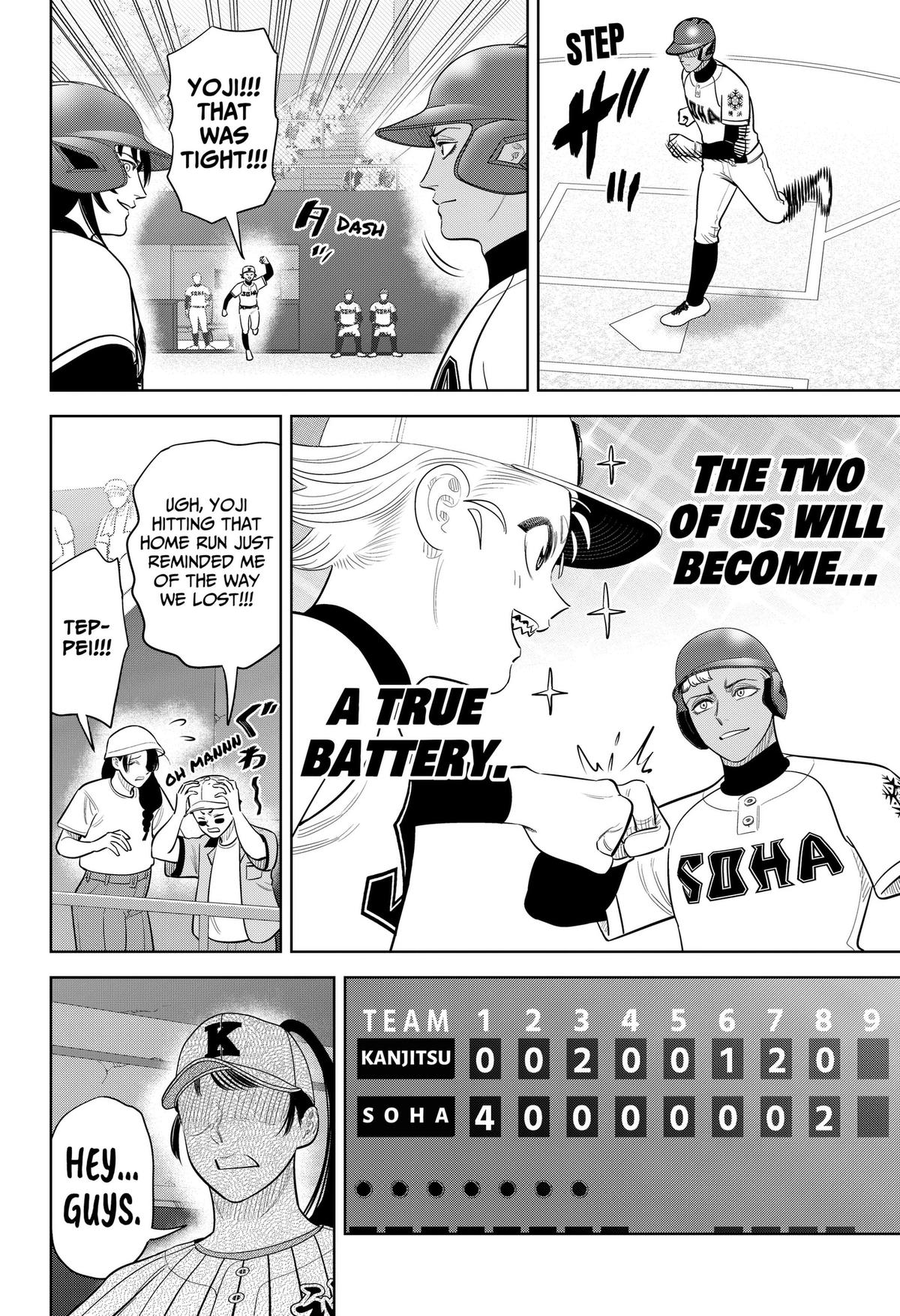 San-kyuu Pitch Chap 45 - Next Chap 46