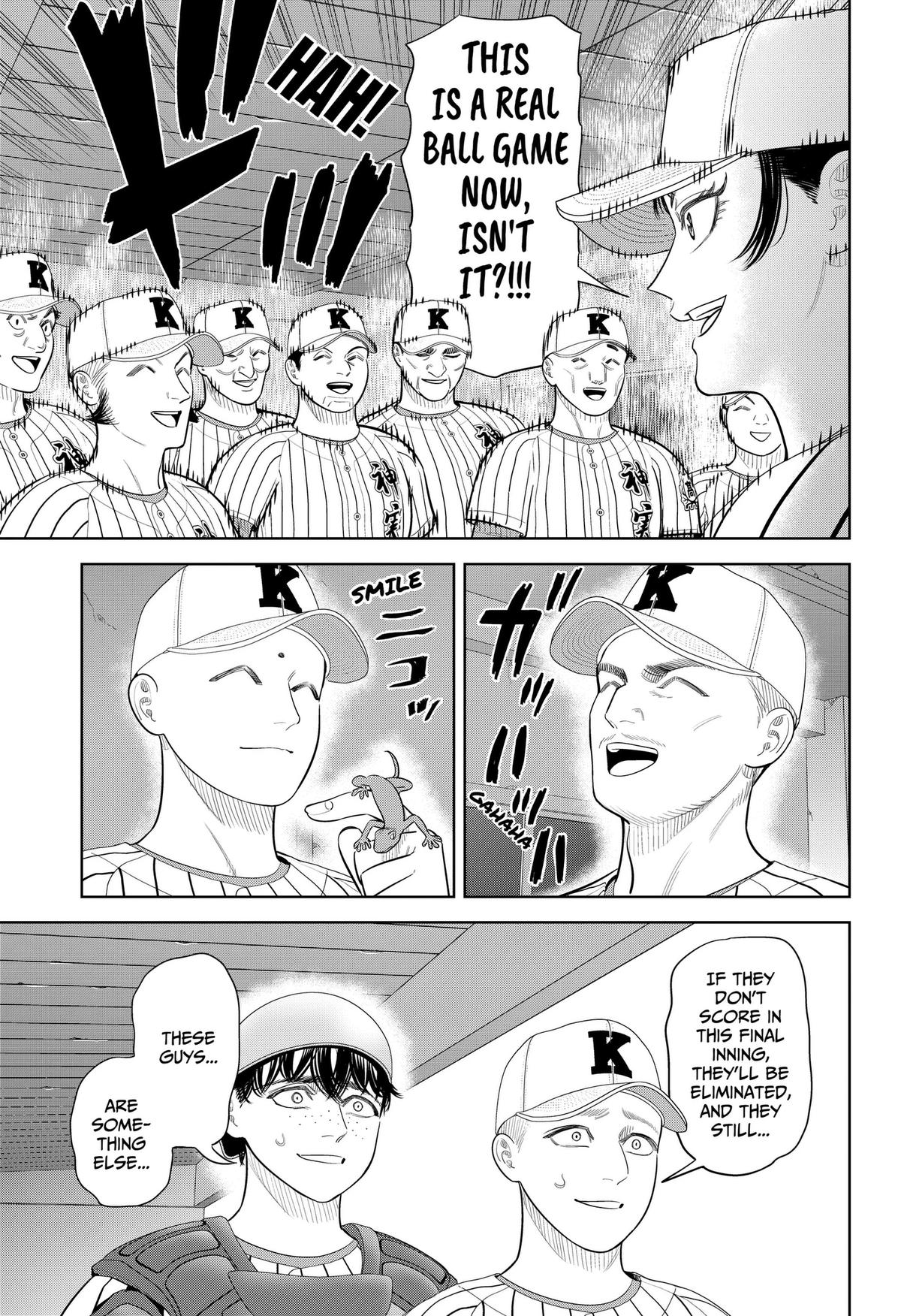 San-kyuu Pitch Chap 45 - Next Chap 46
