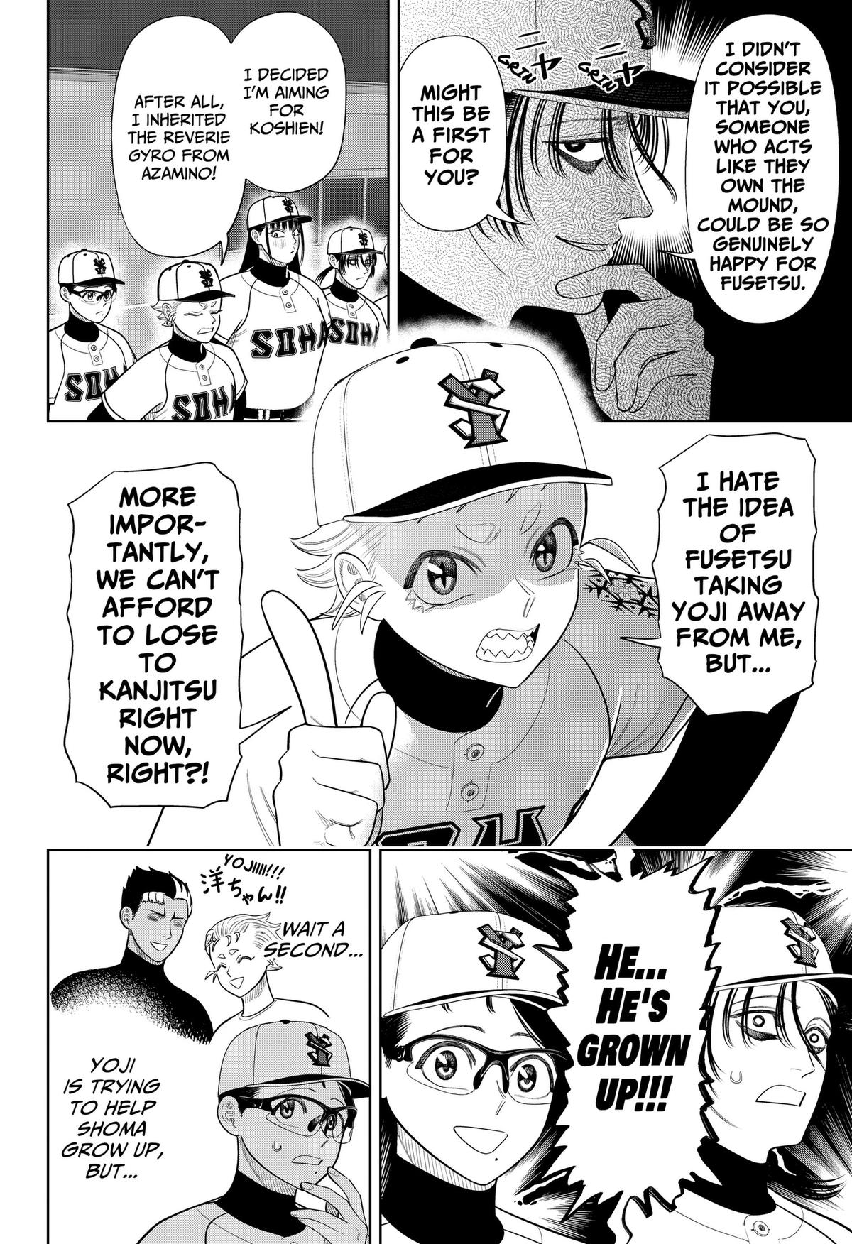 San-kyuu Pitch Chap 45 - Next Chap 46