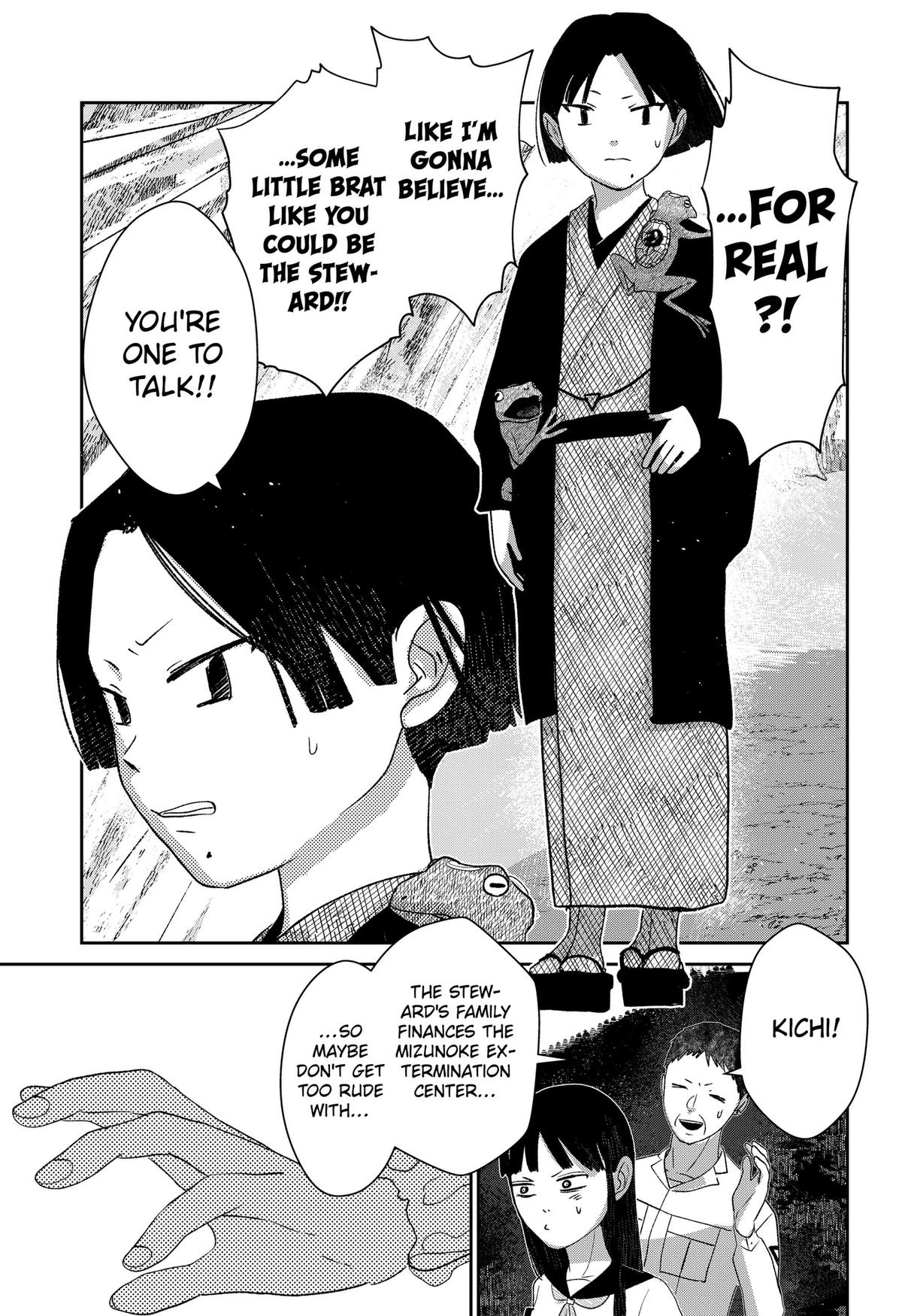 Mizunoke: Suiiki Kaii Kitan Imayou Chap 9 - Next Chap 10