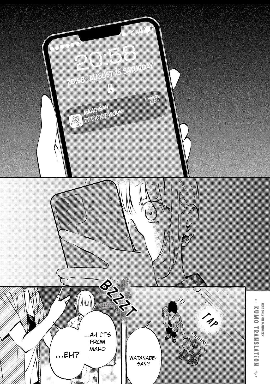 Gakuen no Madonna no Watanabe-san ga, Nazeka Maishuu Yotei wo Kiitekuru @comic Chap 9.2 - Next Chap 10.2