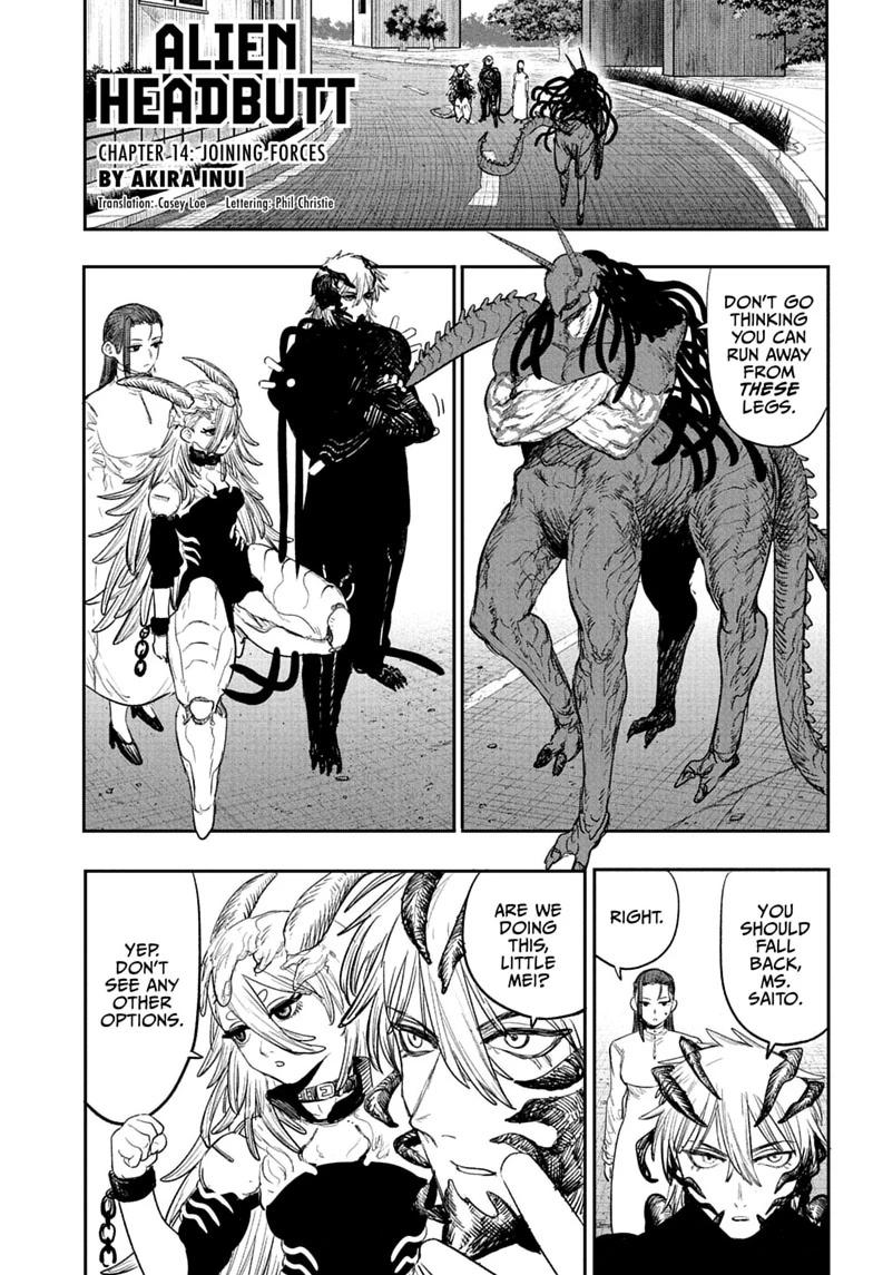 Alien Headbutt Chap 14 - Next Chap 15