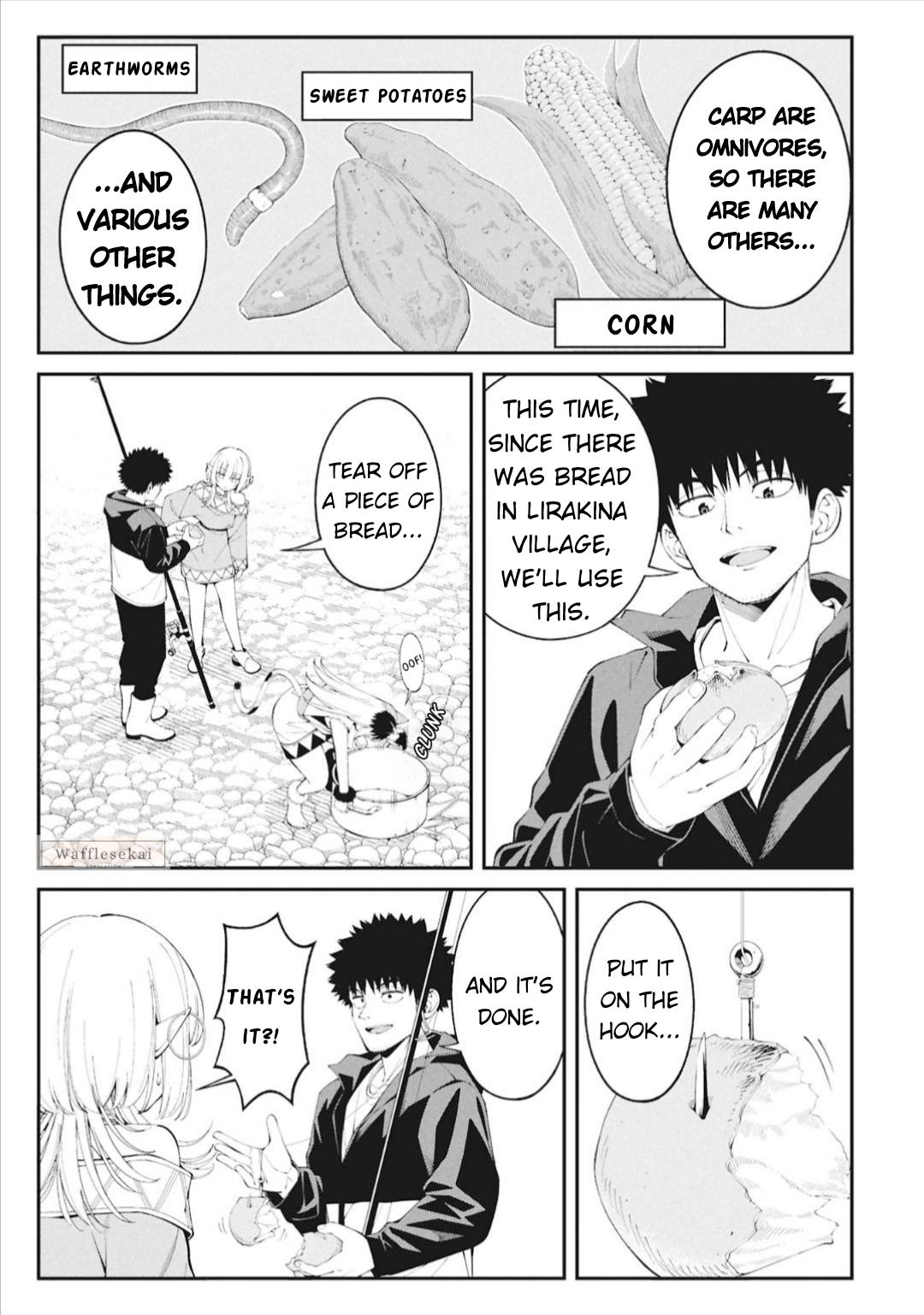 Tsurizao Hitotsu de Isekai Hourou Chap 5 - Next Chap 6