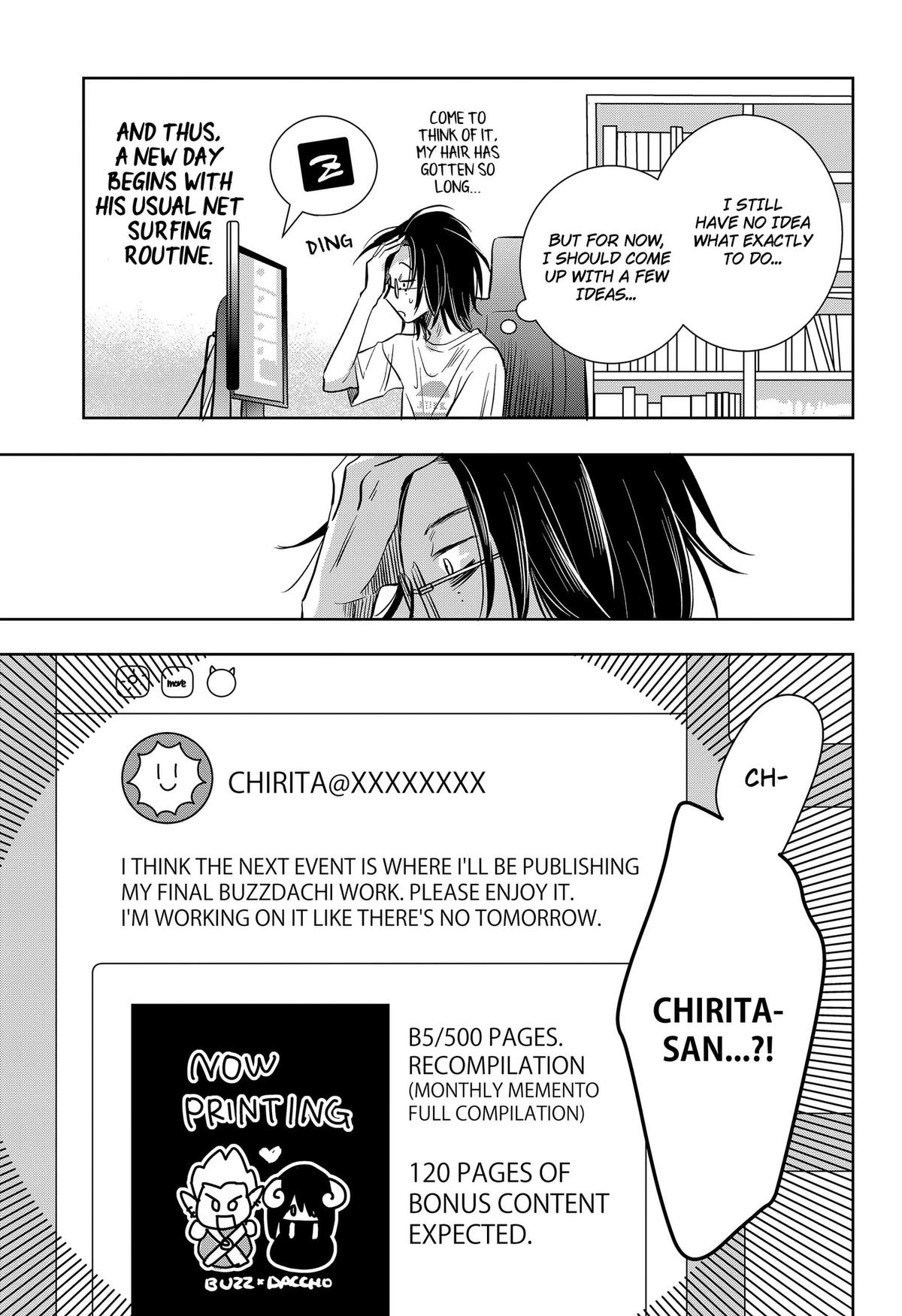 Uchikirare Mangaka to Doujin Onna Chap 8 - Next Chap 9