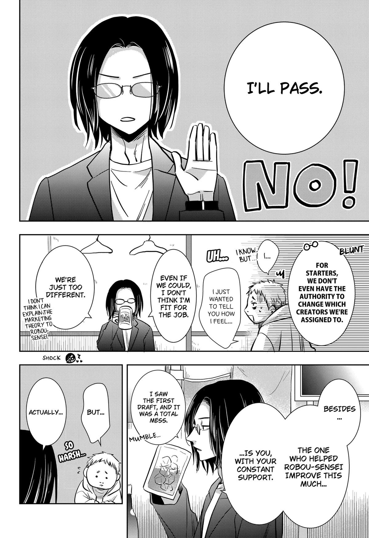 Uchikirare Mangaka to Doujin Onna Chap 8 - Next Chap 9