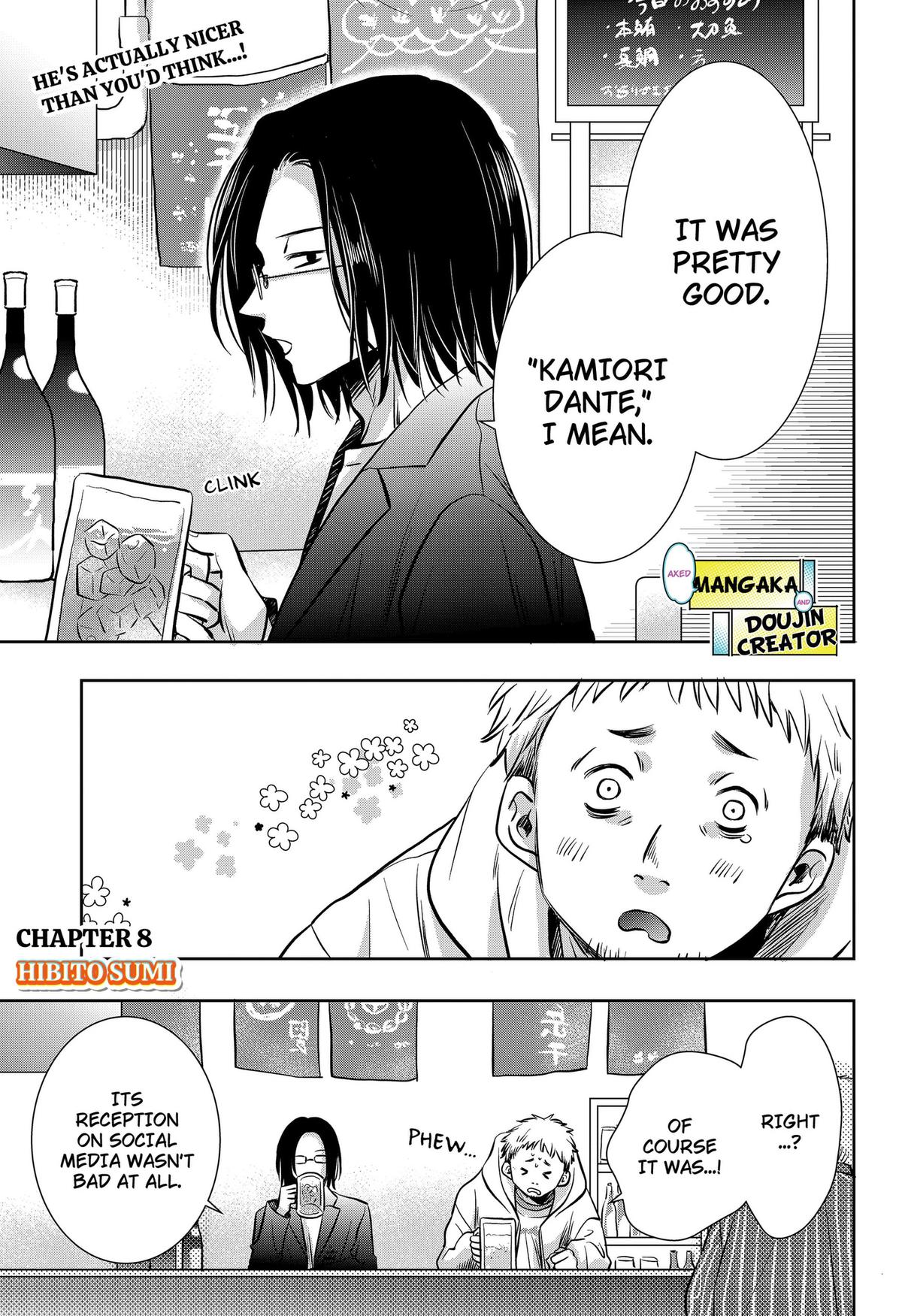 Uchikirare Mangaka to Doujin Onna Chap 8 - Next Chap 9