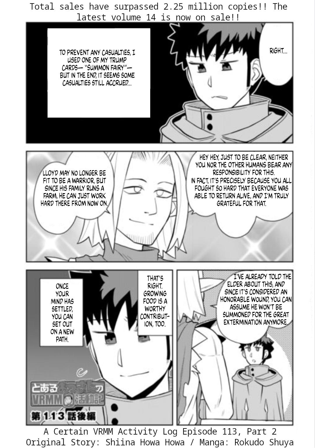 Toaru Ossan no VRMMO Katsudouki Chap 113 - Next Chap 114