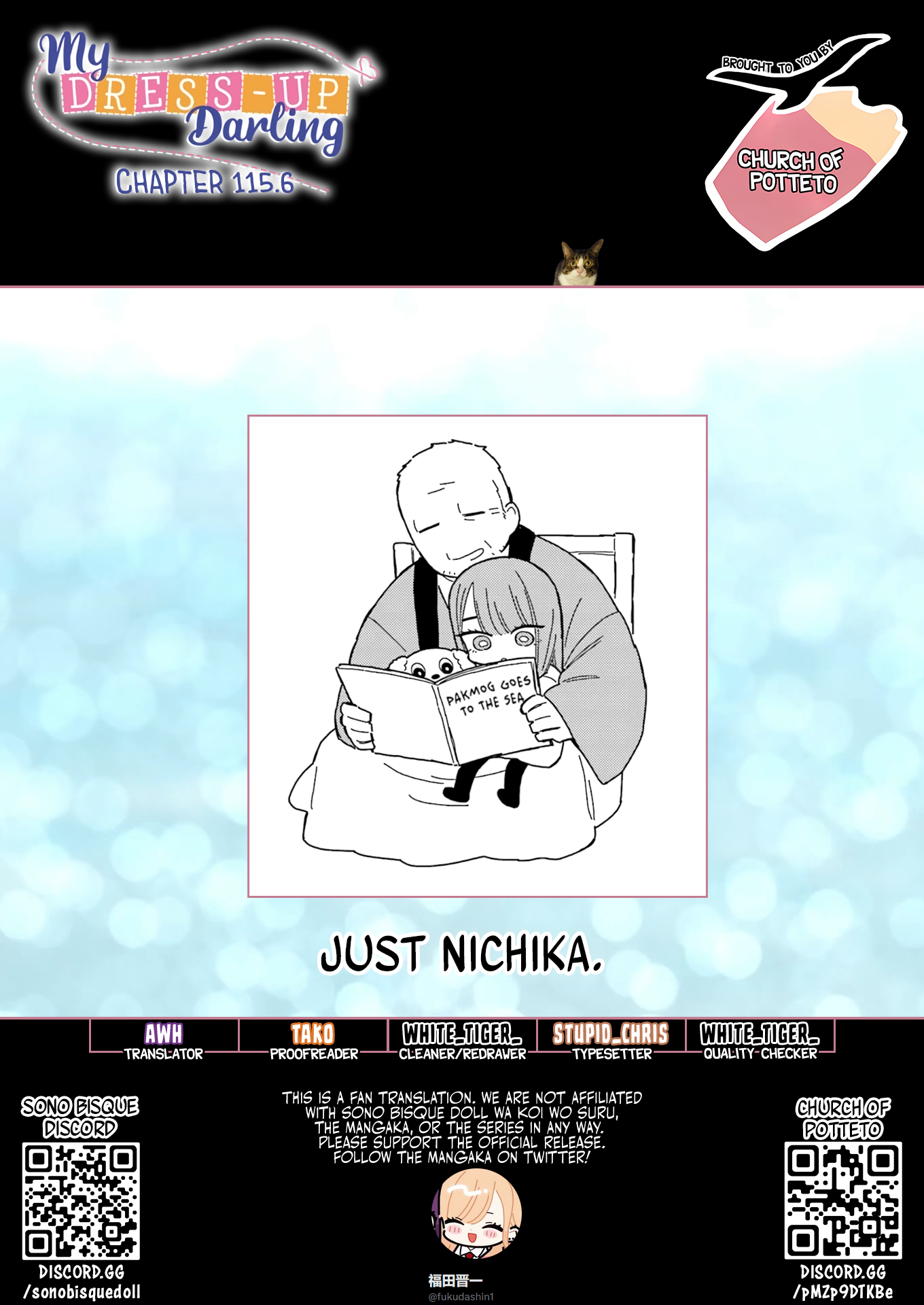 My Dress-Up Darling Chap 115.6 - Next Chap 116.6