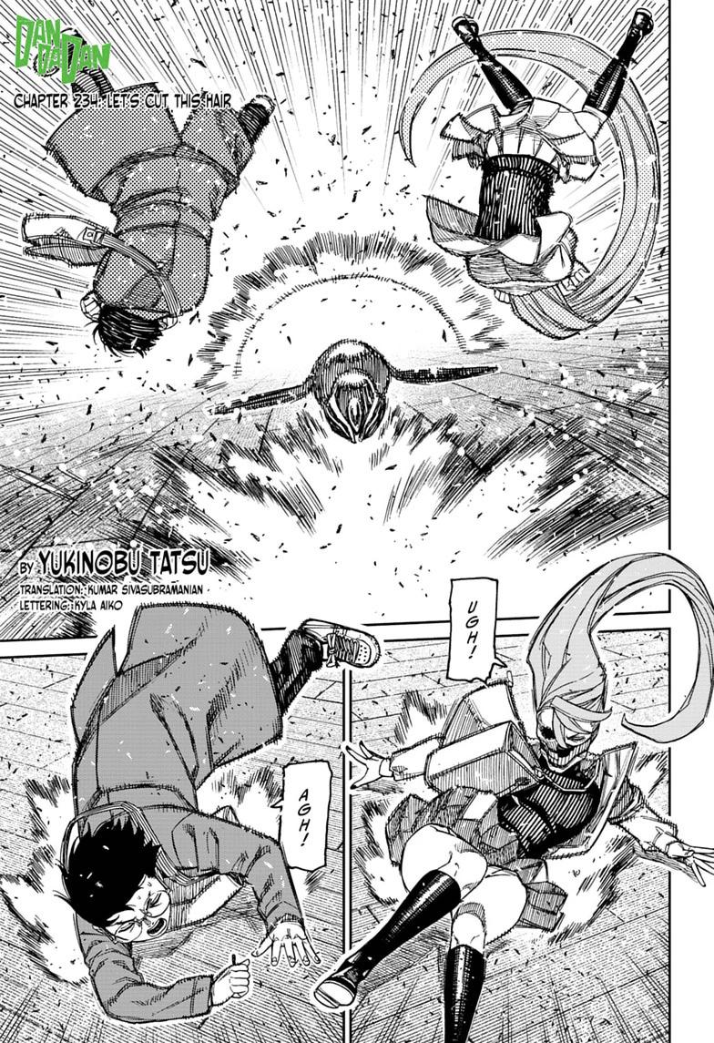 Dandadan Chap 234 - Next Chap 235