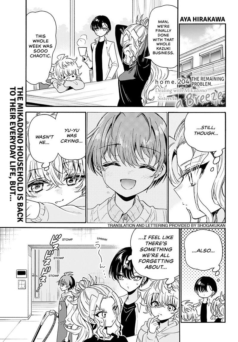 Mikado no Sanshimai wa Angai, Choroi. Chap 204 - Next Chap 205