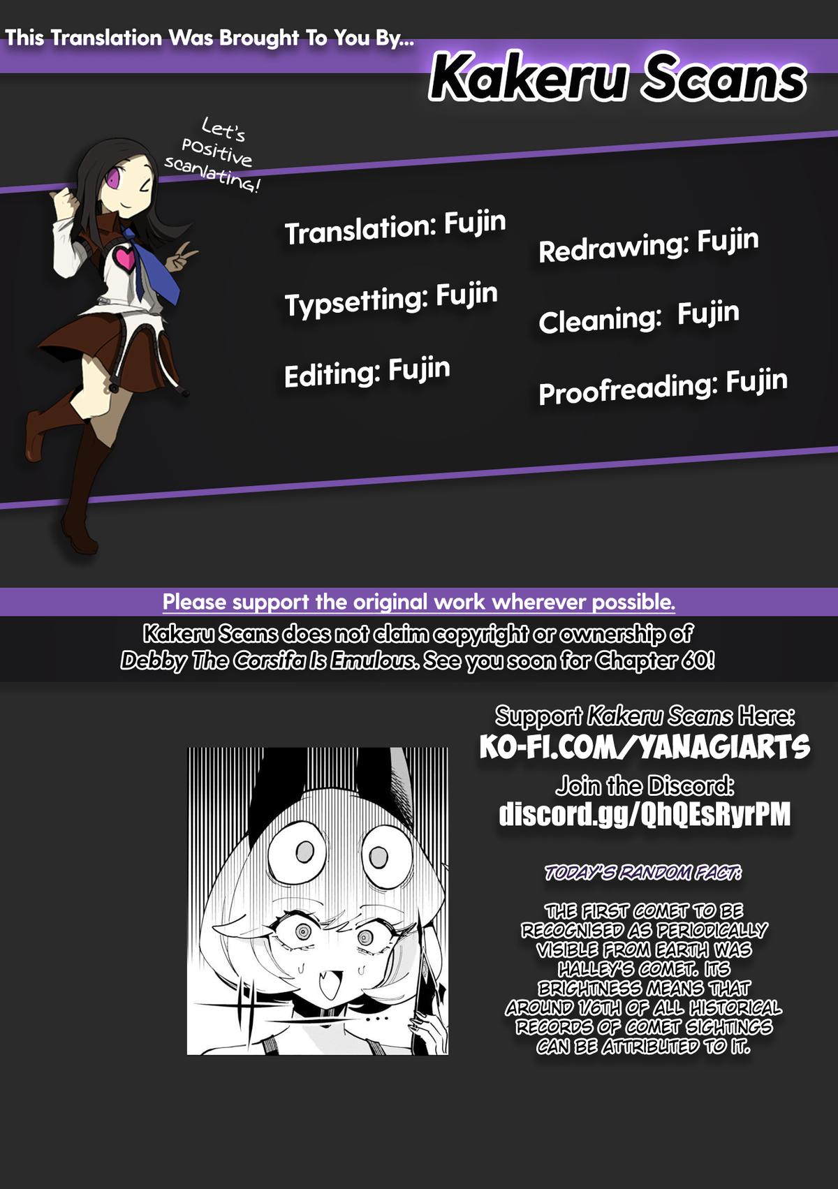 Debby the Corsifa wa Makezugirai Chap 59 - Next Chap 60