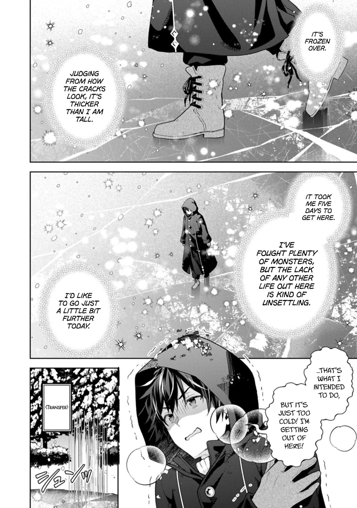 Isekai ni Teni shitara Yama no Naka datta. Handou de Tsuyosa yori mo Kaitekisa wo Erabimashita. Chap 40 - Next Chap 41