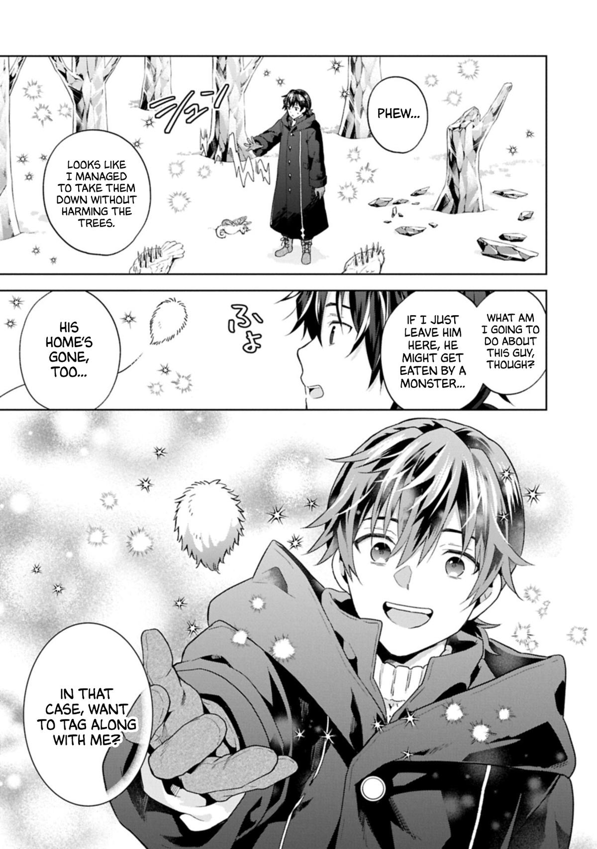 Isekai ni Teni shitara Yama no Naka datta. Handou de Tsuyosa yori mo Kaitekisa wo Erabimashita. Chap 40 - Next Chap 41