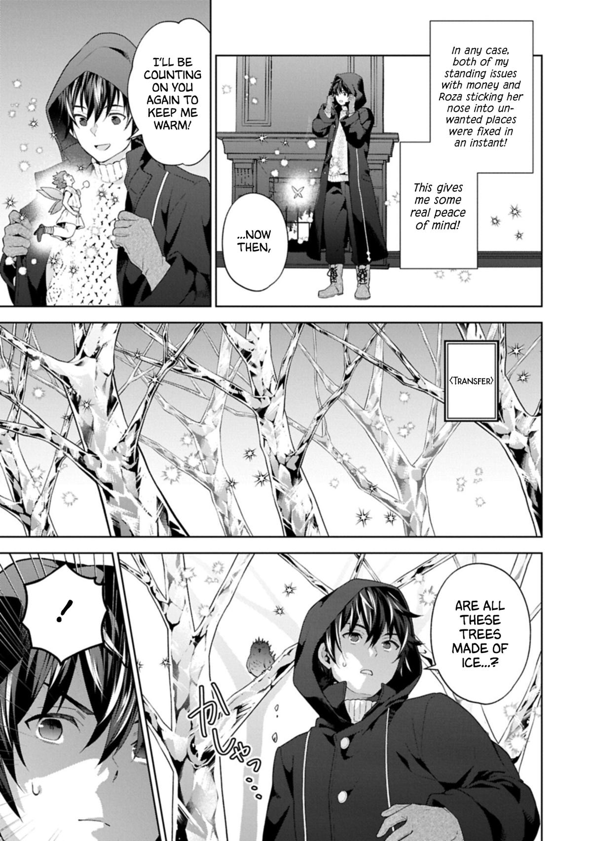 Isekai ni Teni shitara Yama no Naka datta. Handou de Tsuyosa yori mo Kaitekisa wo Erabimashita. Chap 40 - Next Chap 41