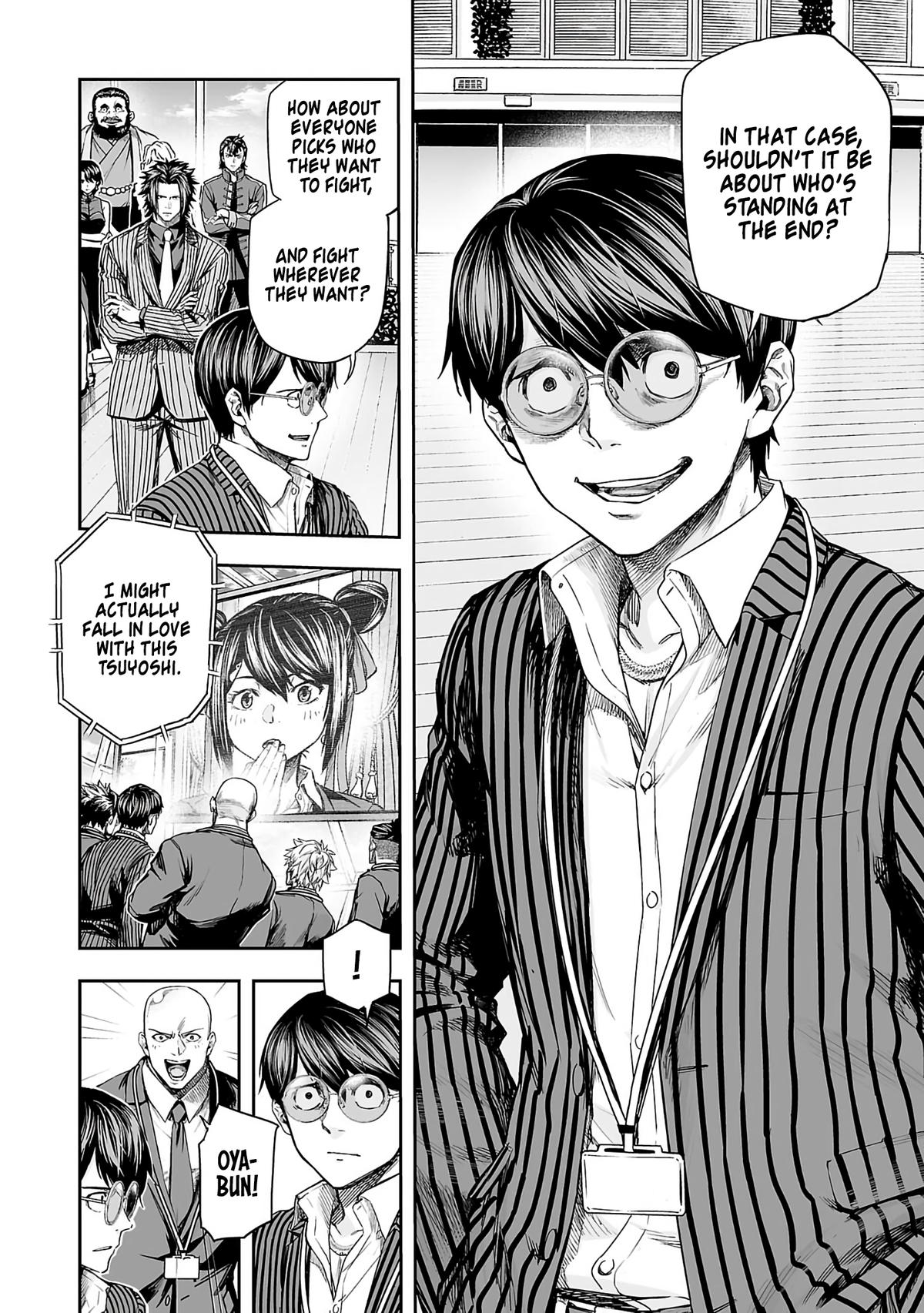 Tsuyoshi: Daremo Katenai, Aitsu ni wa Chap 343 - Next Chap 344