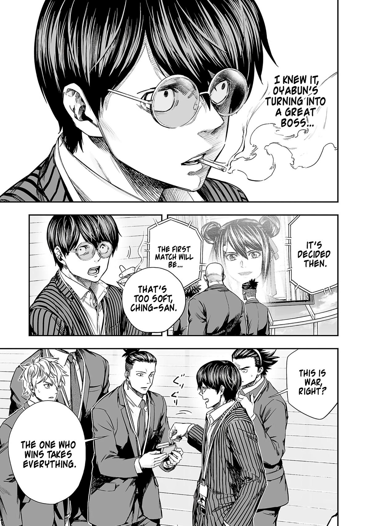 Tsuyoshi: Daremo Katenai, Aitsu ni wa Chap 343 - Next Chap 344