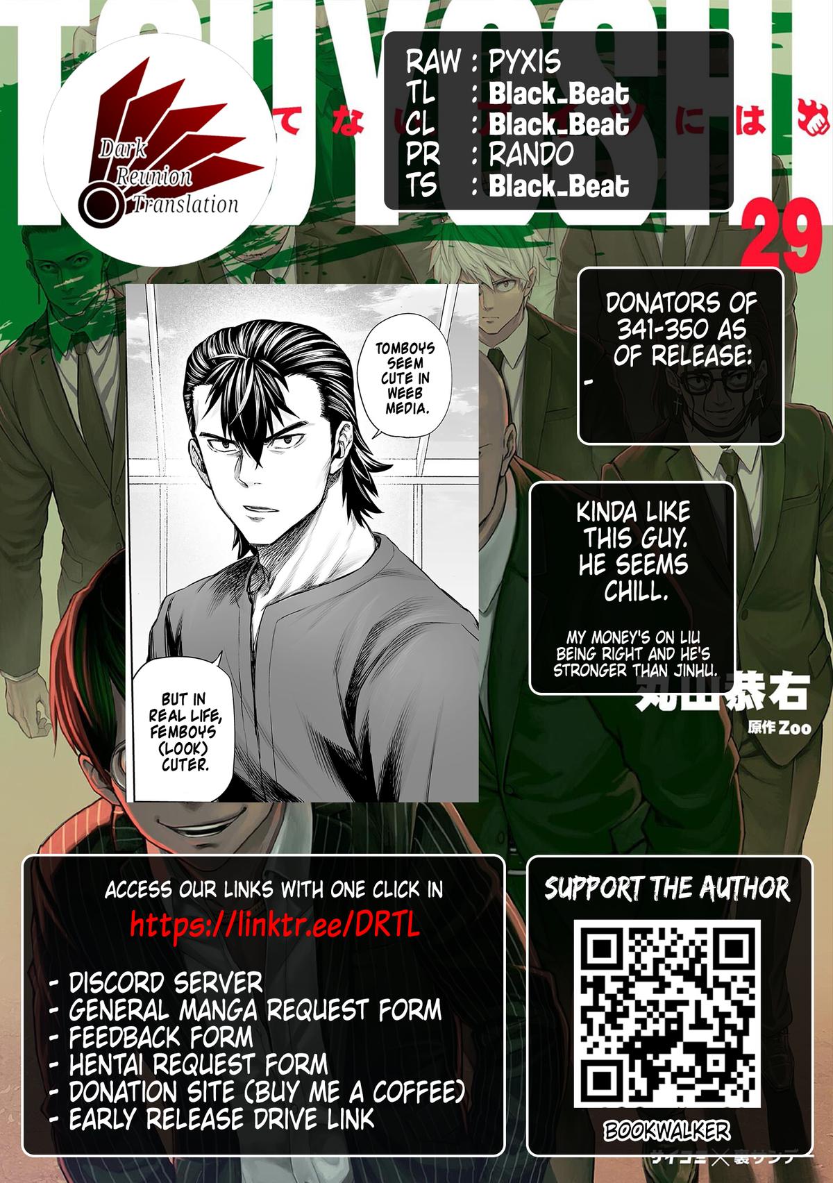 Tsuyoshi: Daremo Katenai, Aitsu ni wa Chap 347 - Next Chap 348