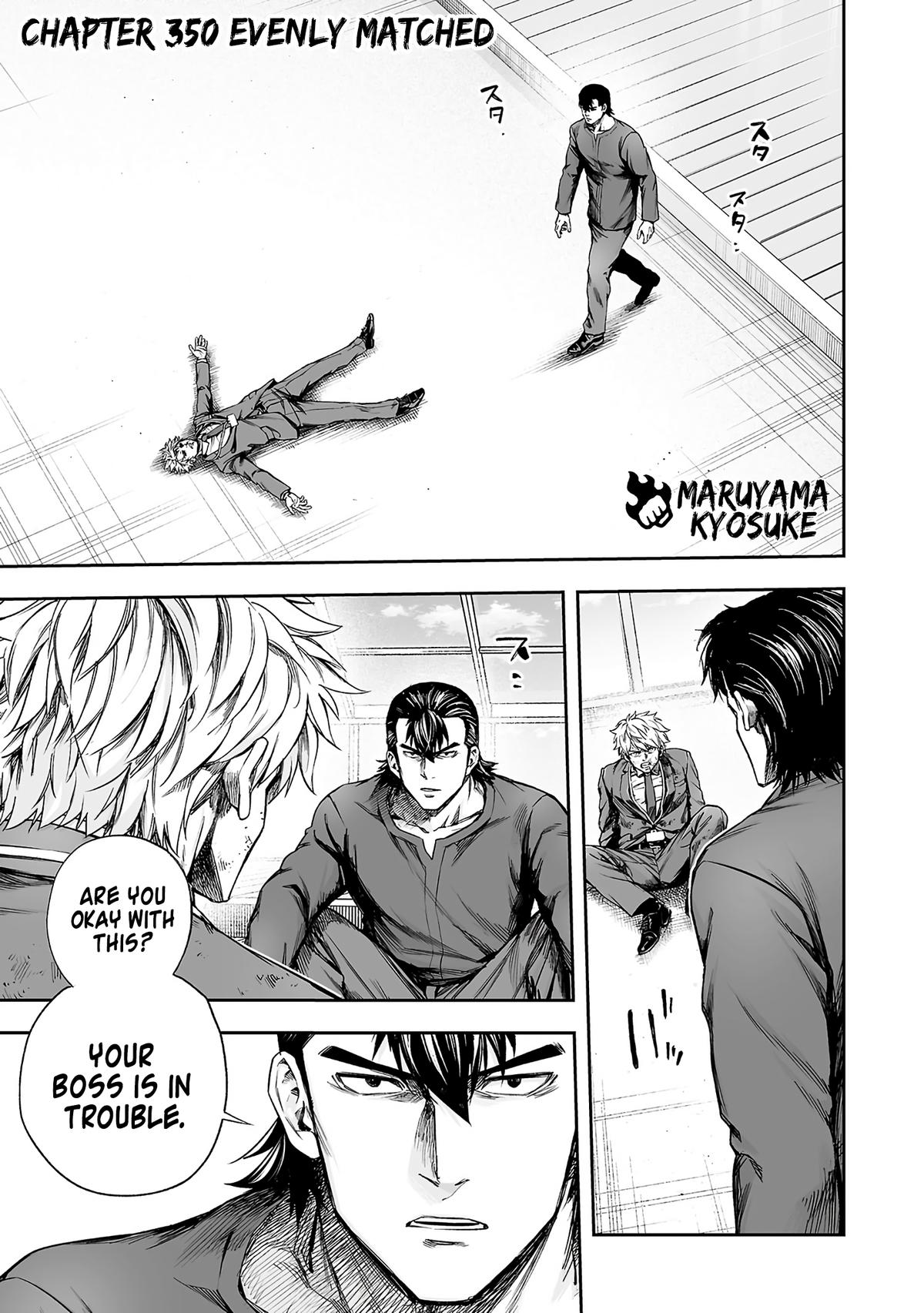 Tsuyoshi: Daremo Katenai, Aitsu ni wa Chap 350 - Next Chap 351