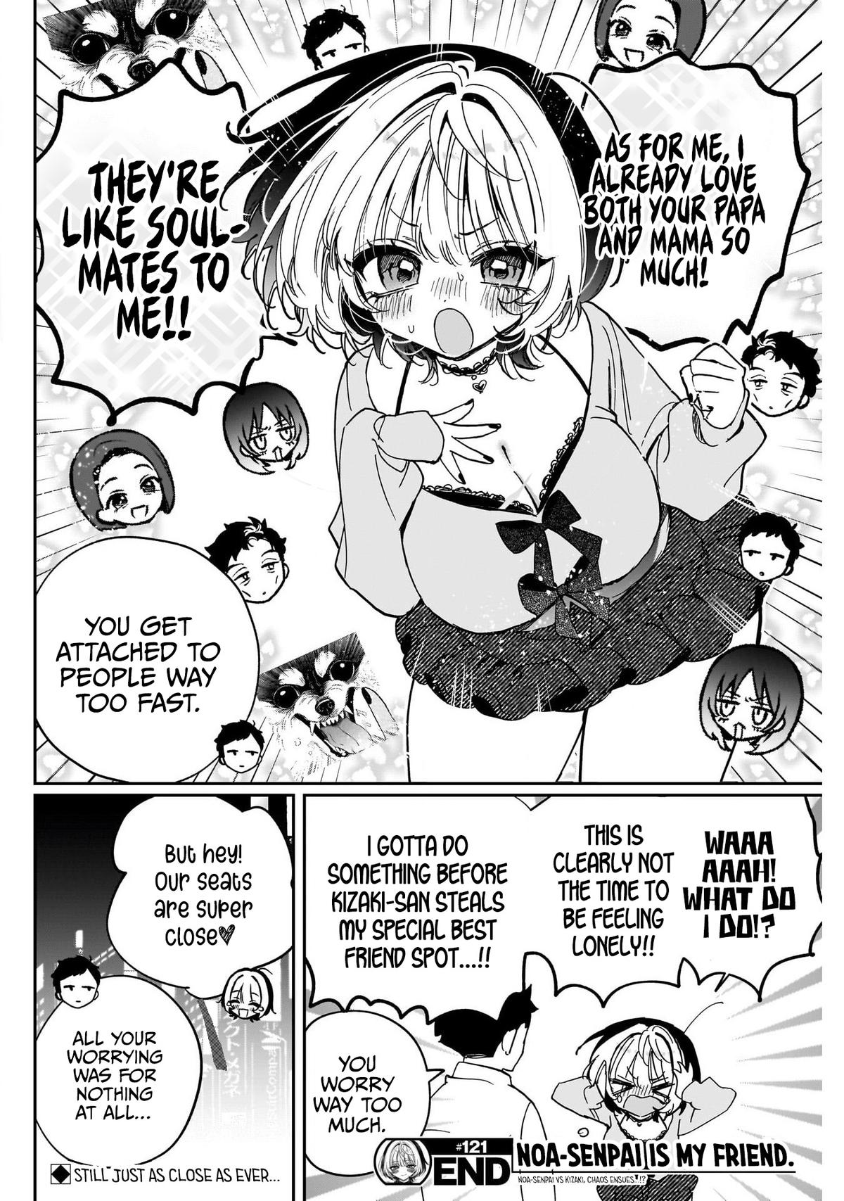 Noa-senpai wa Tomodachi. Chap 121 - Next Chap 122