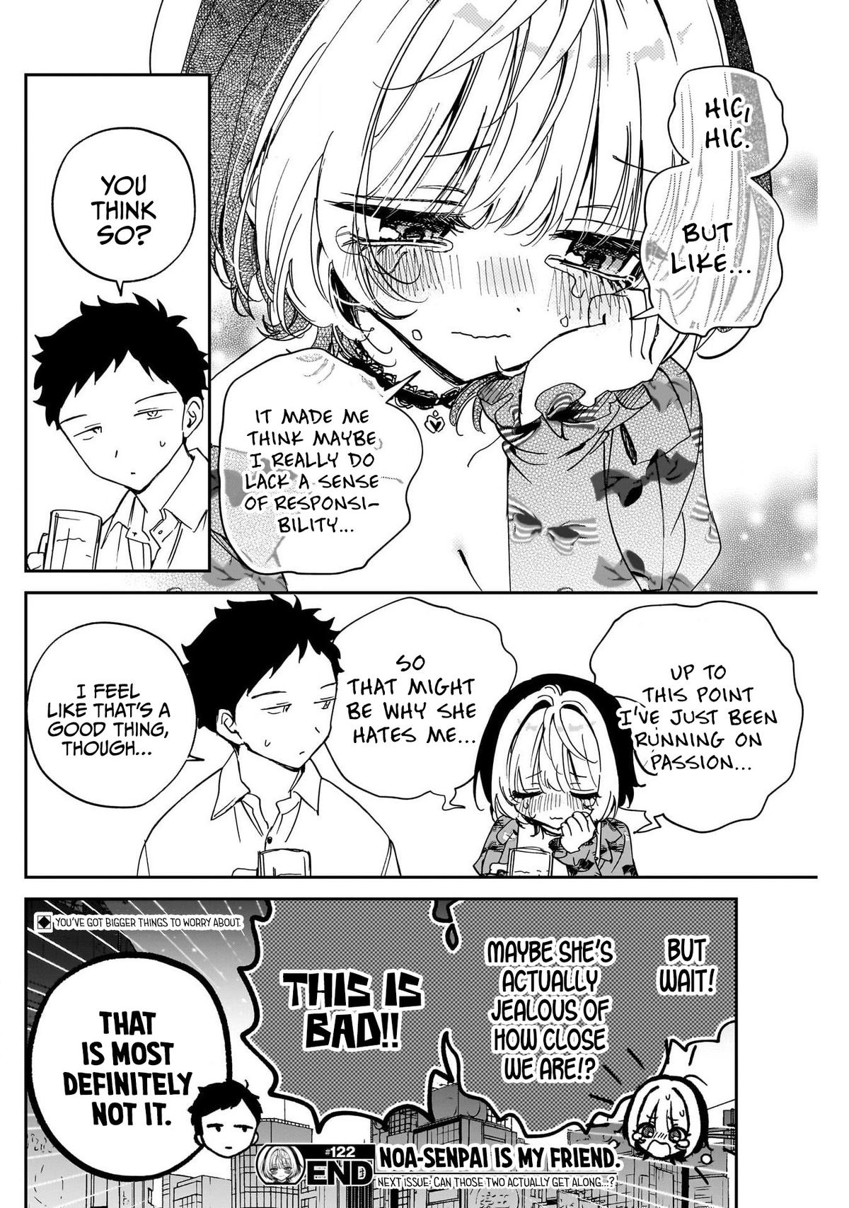 Noa-senpai wa Tomodachi. Chap 122 - Next Chap 123