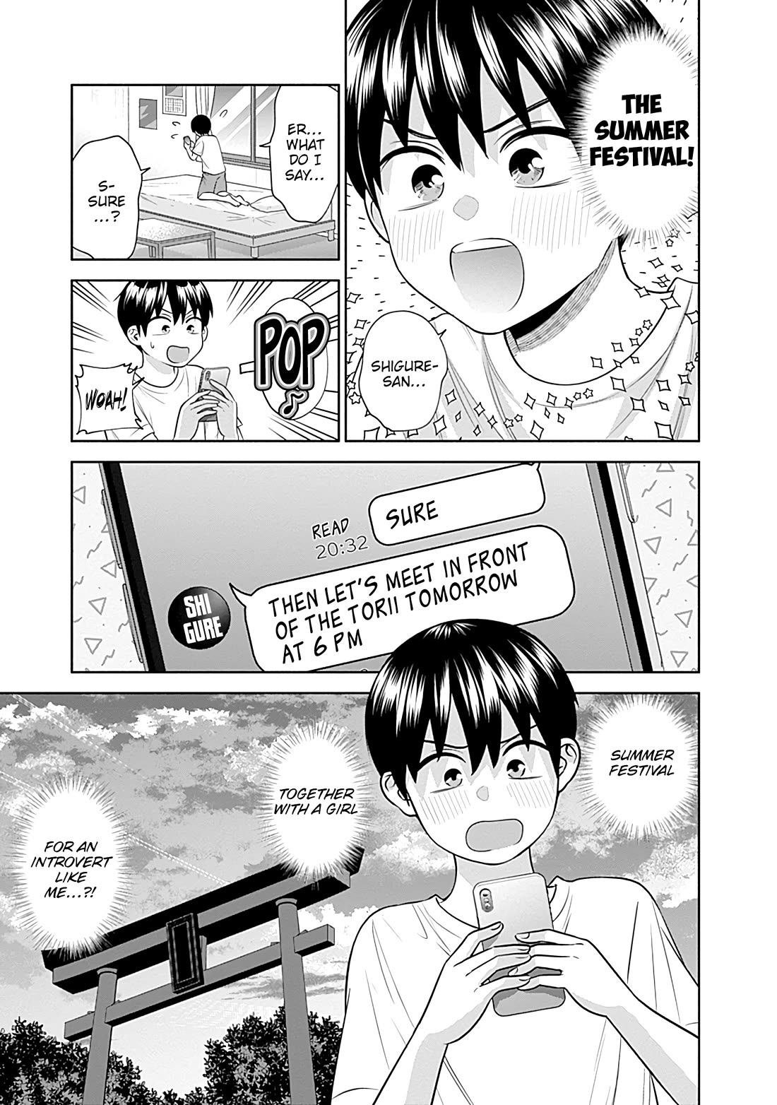 Youki ni Naritai Shigure-san Chap 34 - Next Chap 35