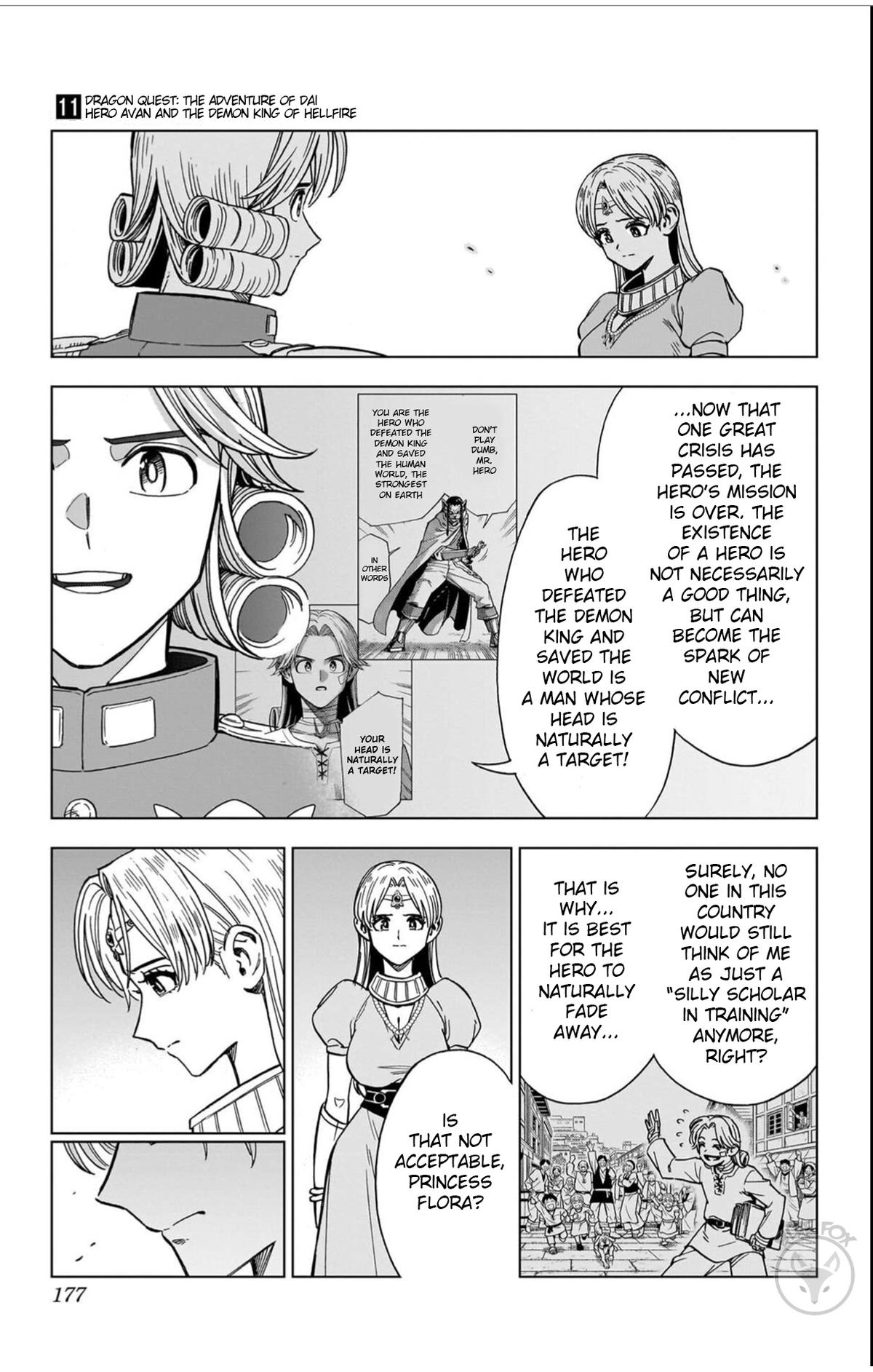 Dragon Quest: Dai no Daibouken - Yuusha Avan to Gokuen no Maou Chap 44 - Next Chap 45