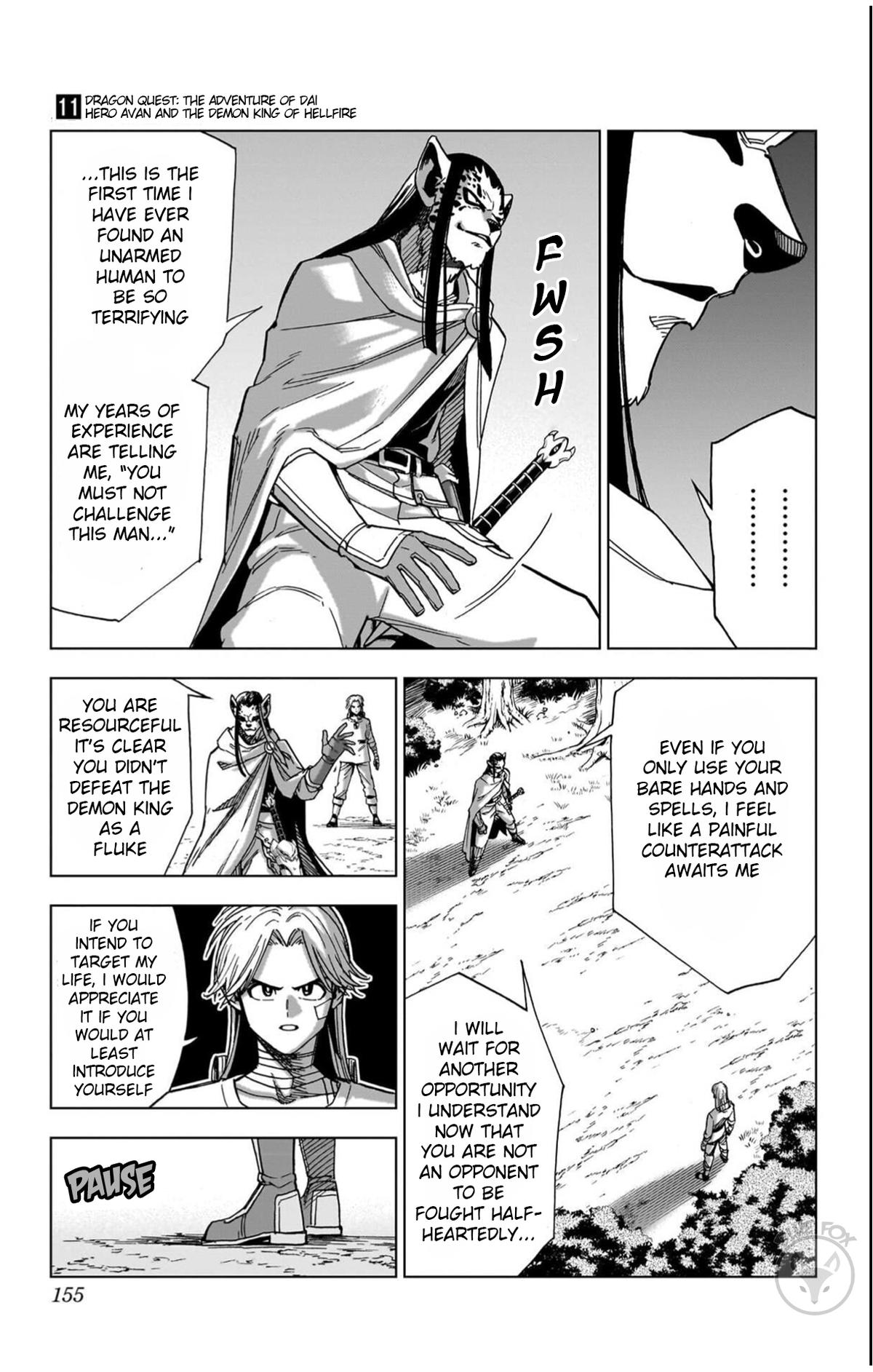 Dragon Quest: Dai no Daibouken - Yuusha Avan to Gokuen no Maou Chap 44 - Next Chap 45