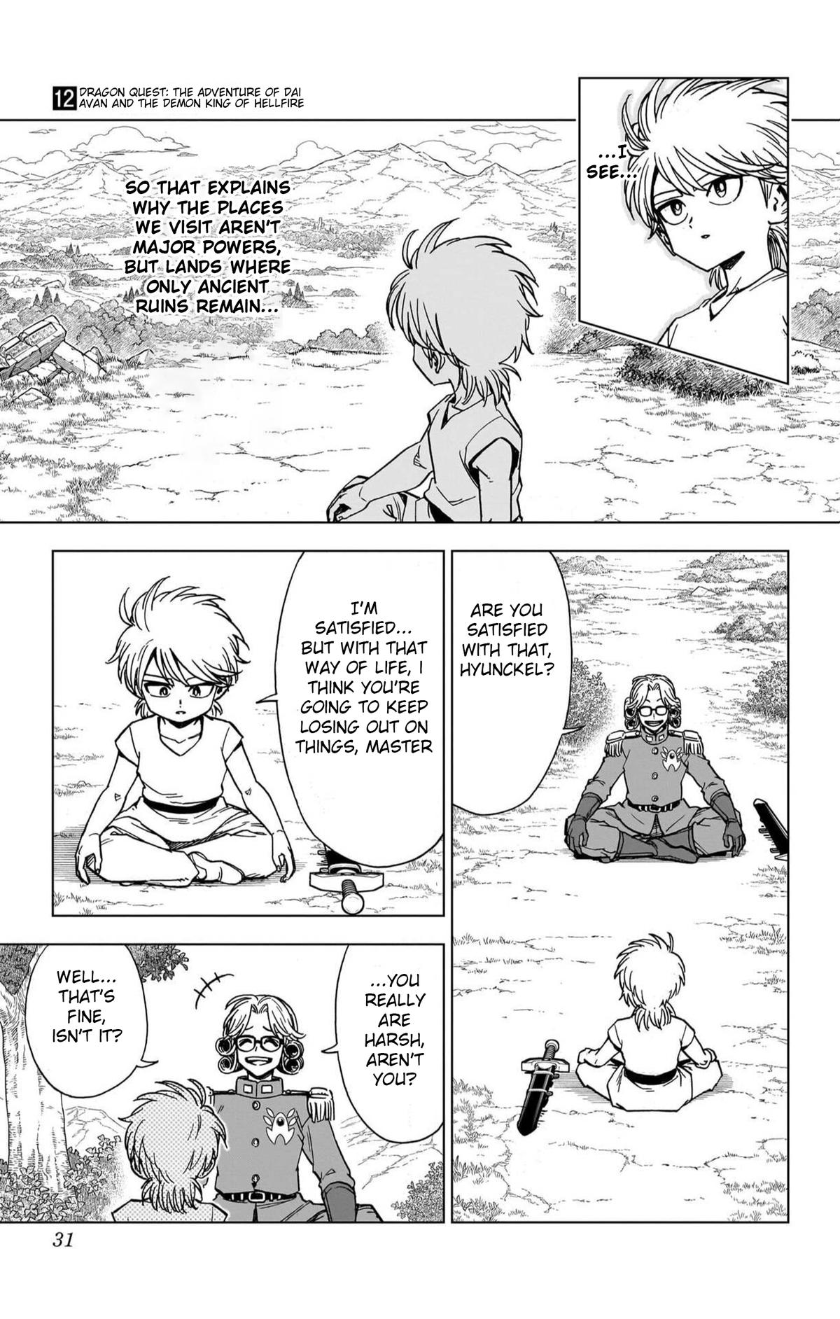 Dragon Quest: Dai no Daibouken - Yuusha Avan to Gokuen no Maou Chap 45 - Next Chap 46