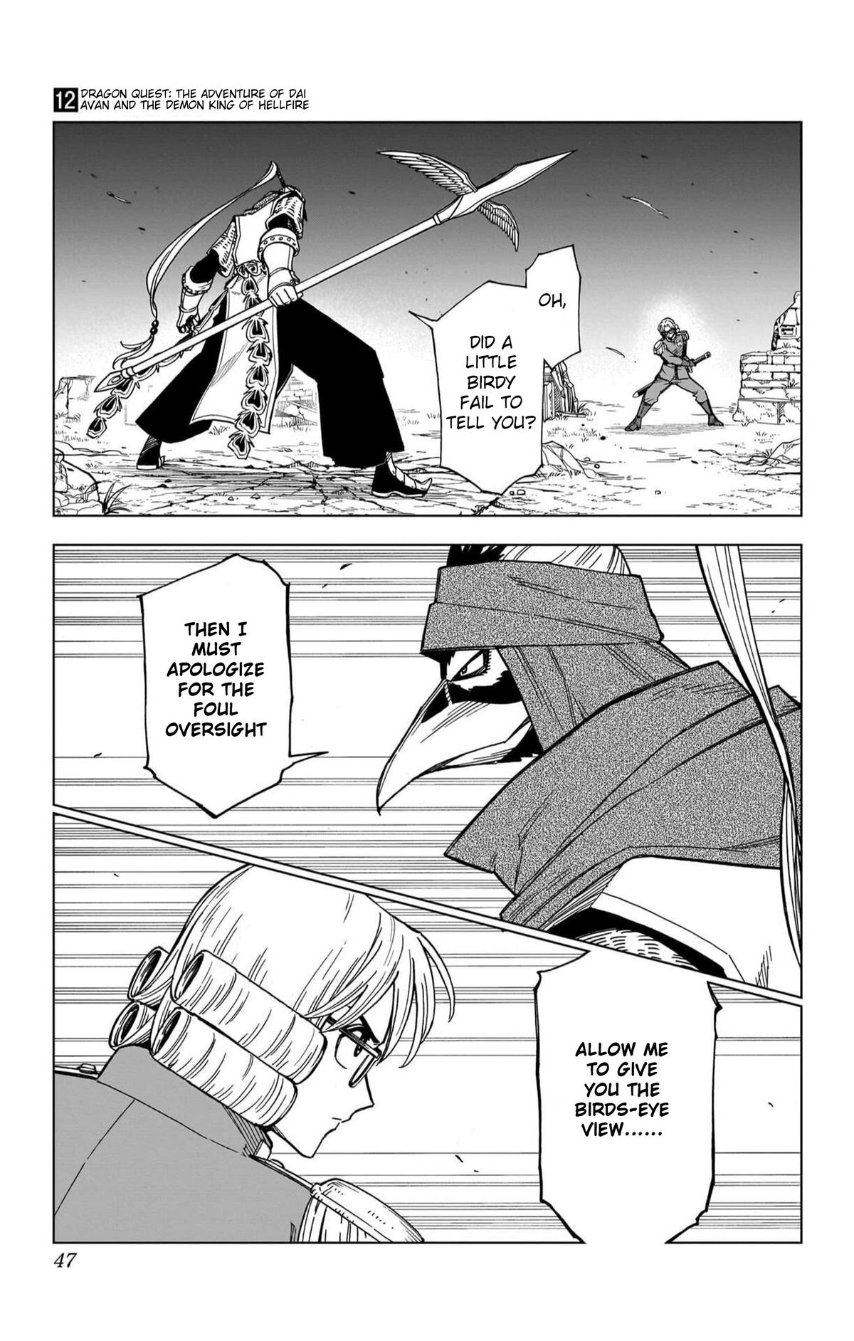 Dragon Quest: Dai no Daibouken - Yuusha Avan to Gokuen no Maou Chap 45 - Next Chap 46