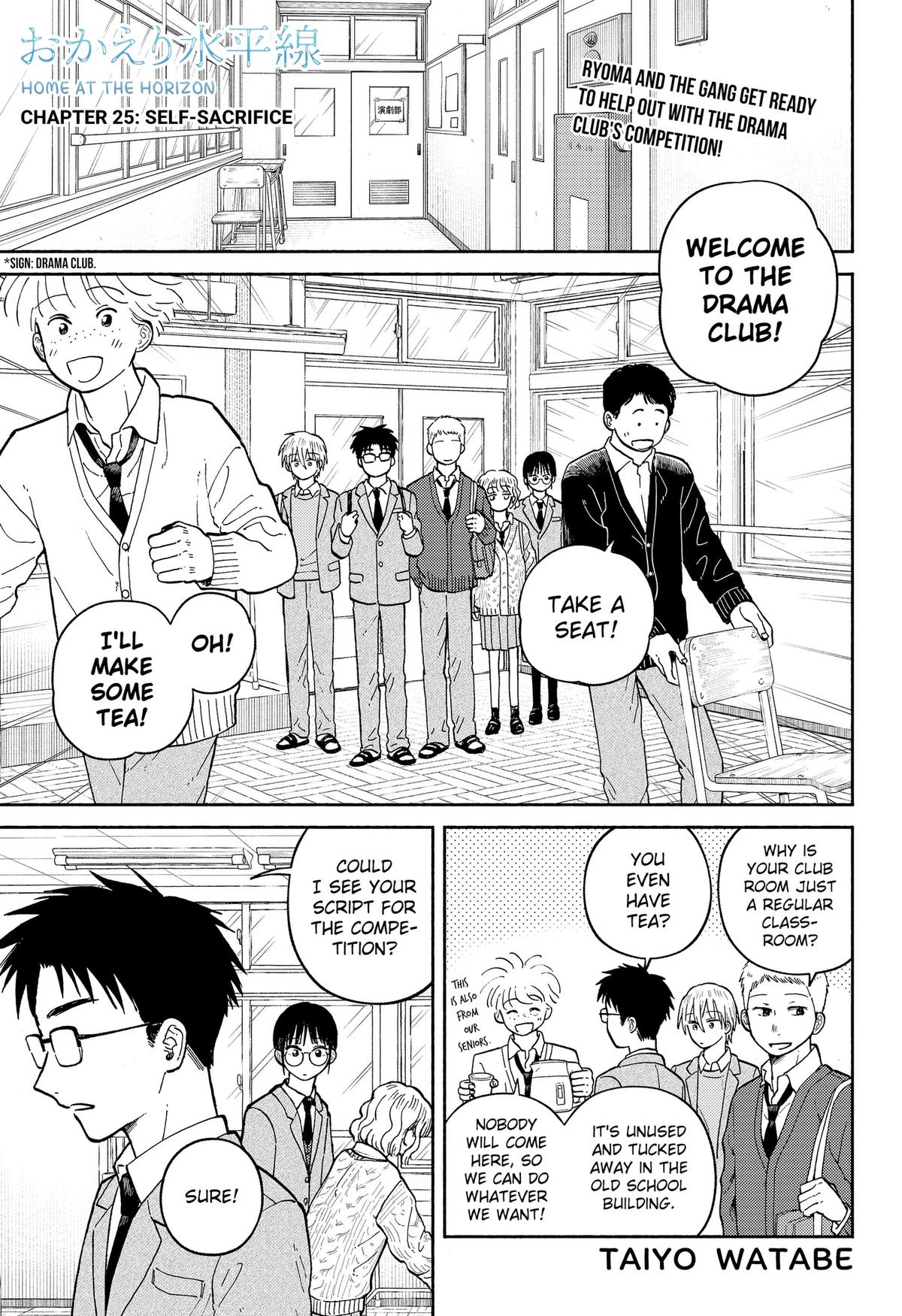 Okaeri Suiheisen Chap 25 - Next Chap 26