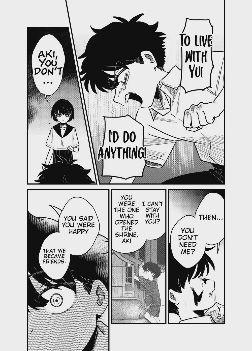 Yui wa Kage de shika Ikirarenai Chap 27 - Next Chap 28
