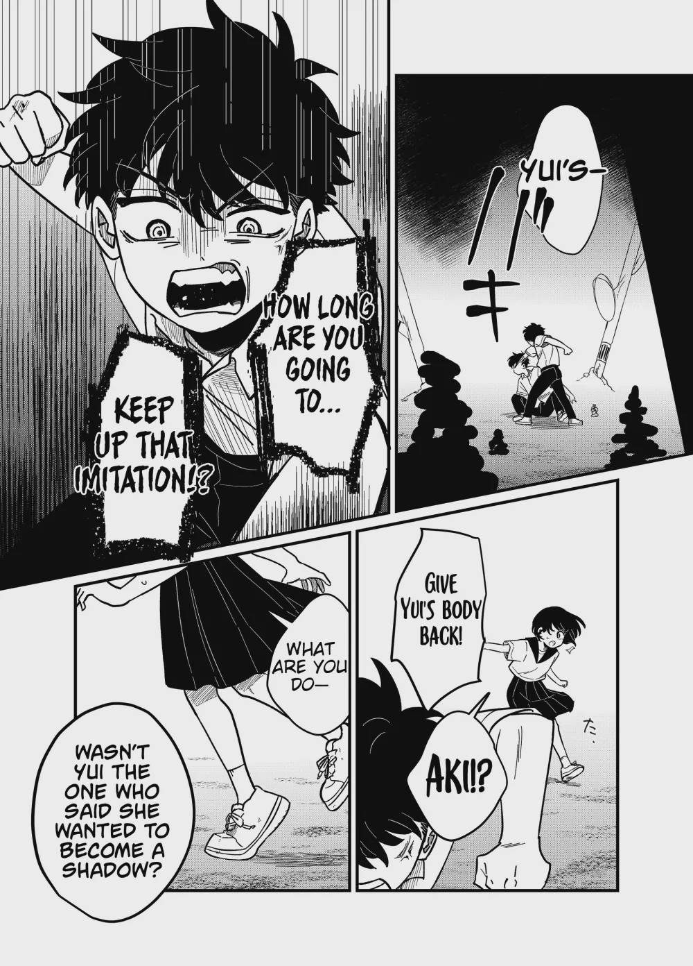 Yui wa Kage de shika Ikirarenai Chap 27 - Next Chap 28