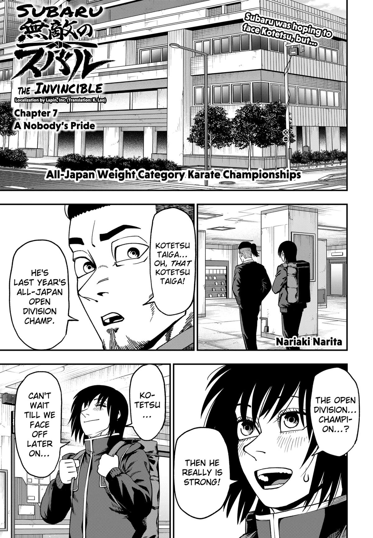 Muteki no Subaru Chap 7 - Next Chap 8